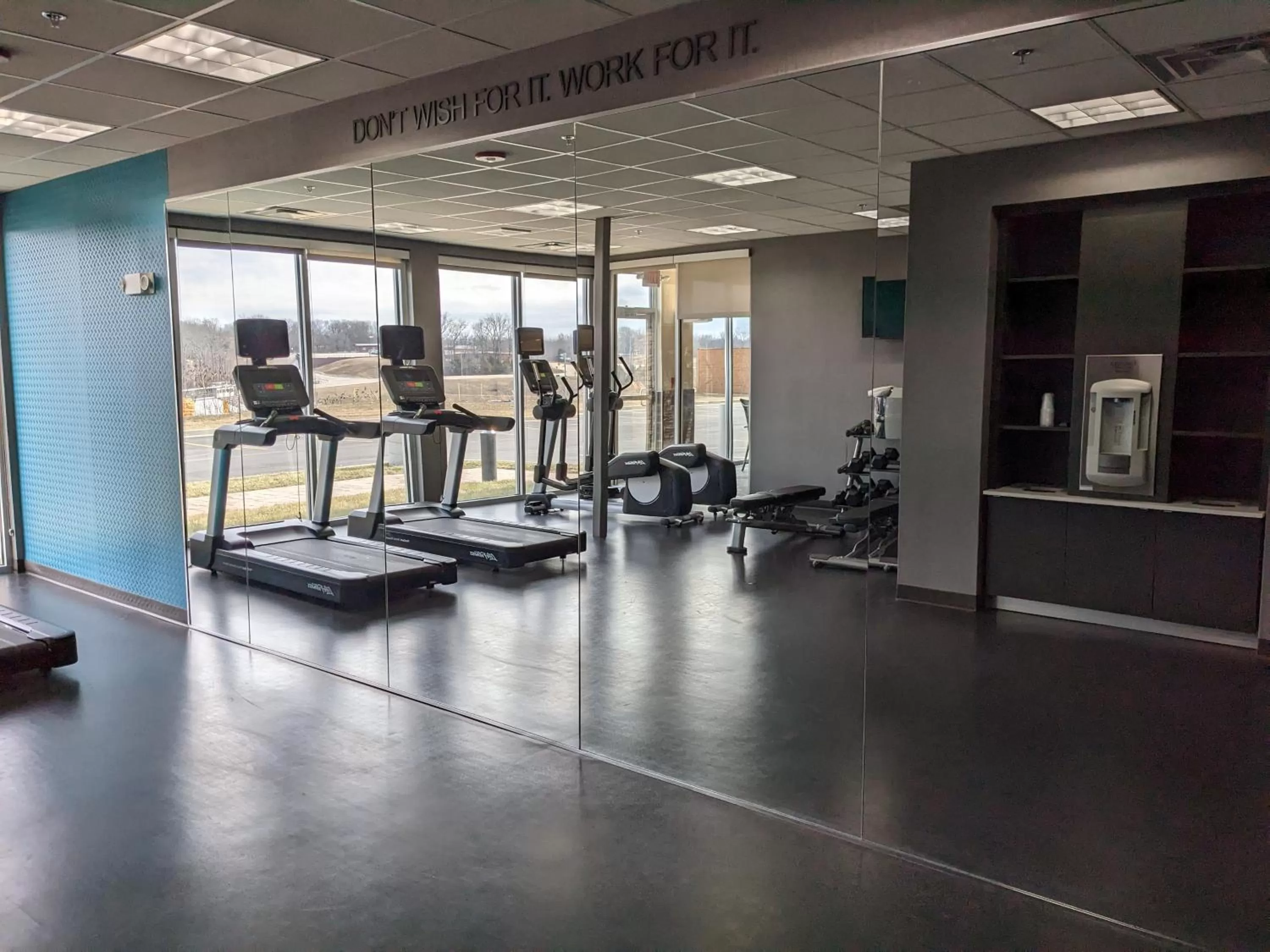 Fitness centre/facilities in Fairfield Inn & Suites by Marriott Poplar Bluff