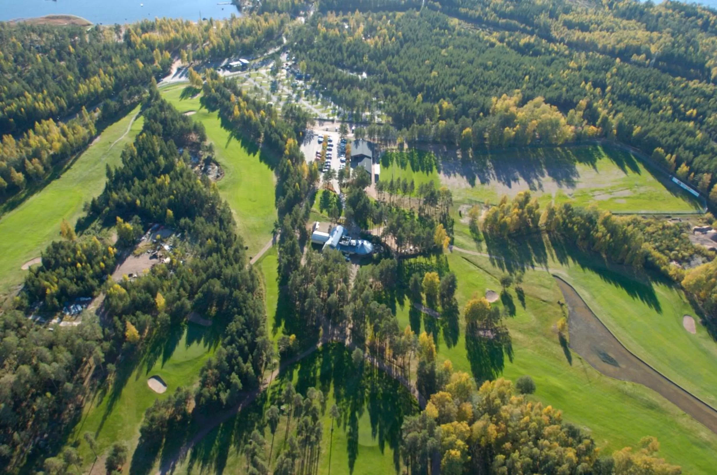 Golfcourse in Santalahti Resort Cottages & Villas