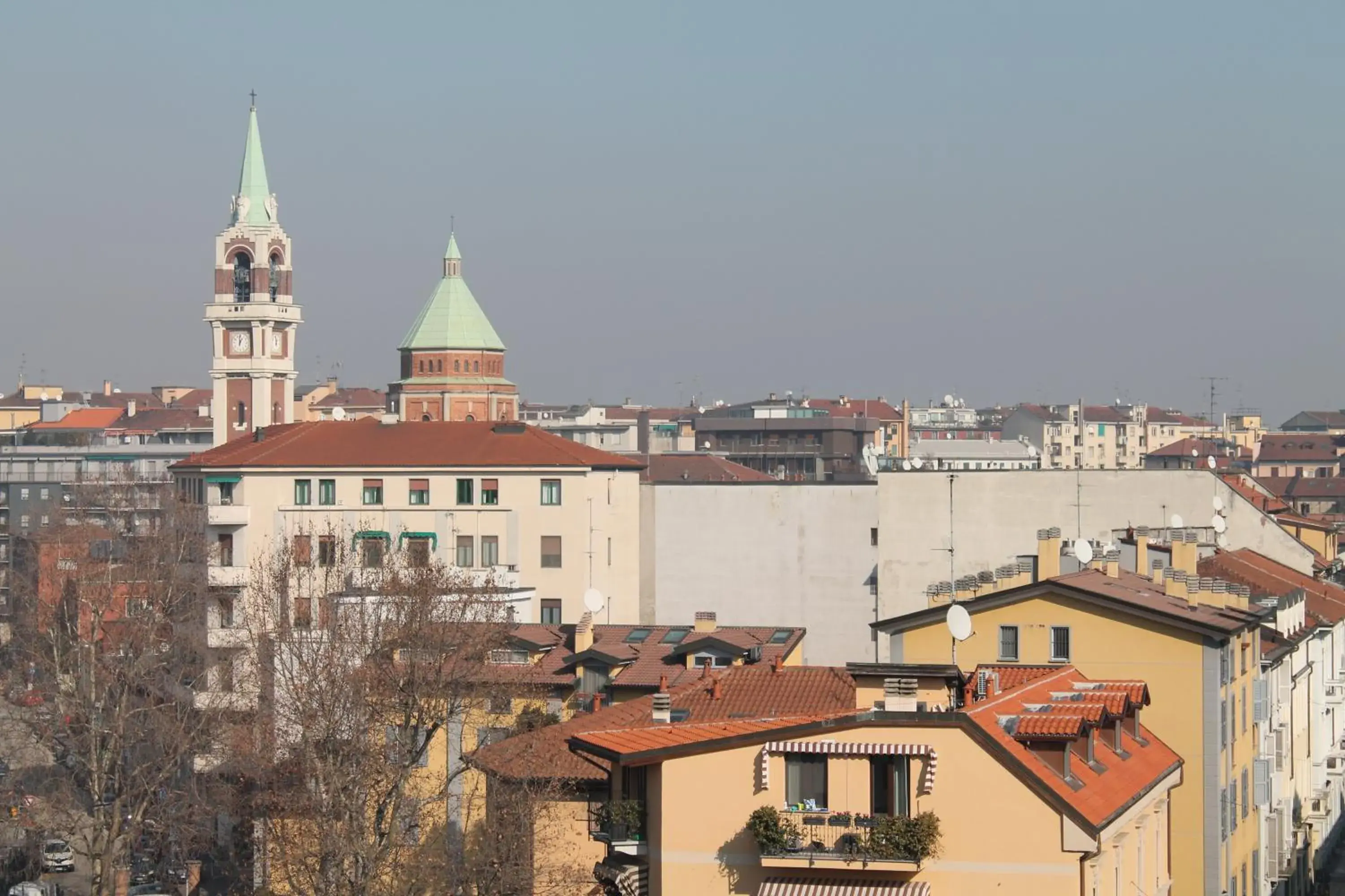 City view in Hotel Mozart