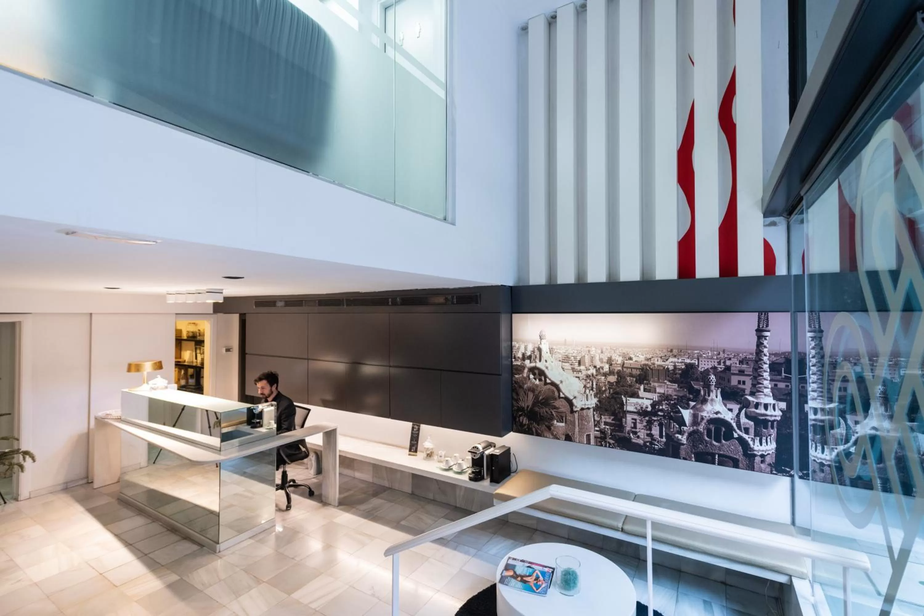 Property building in Atenea Rekord Suites Barcelona