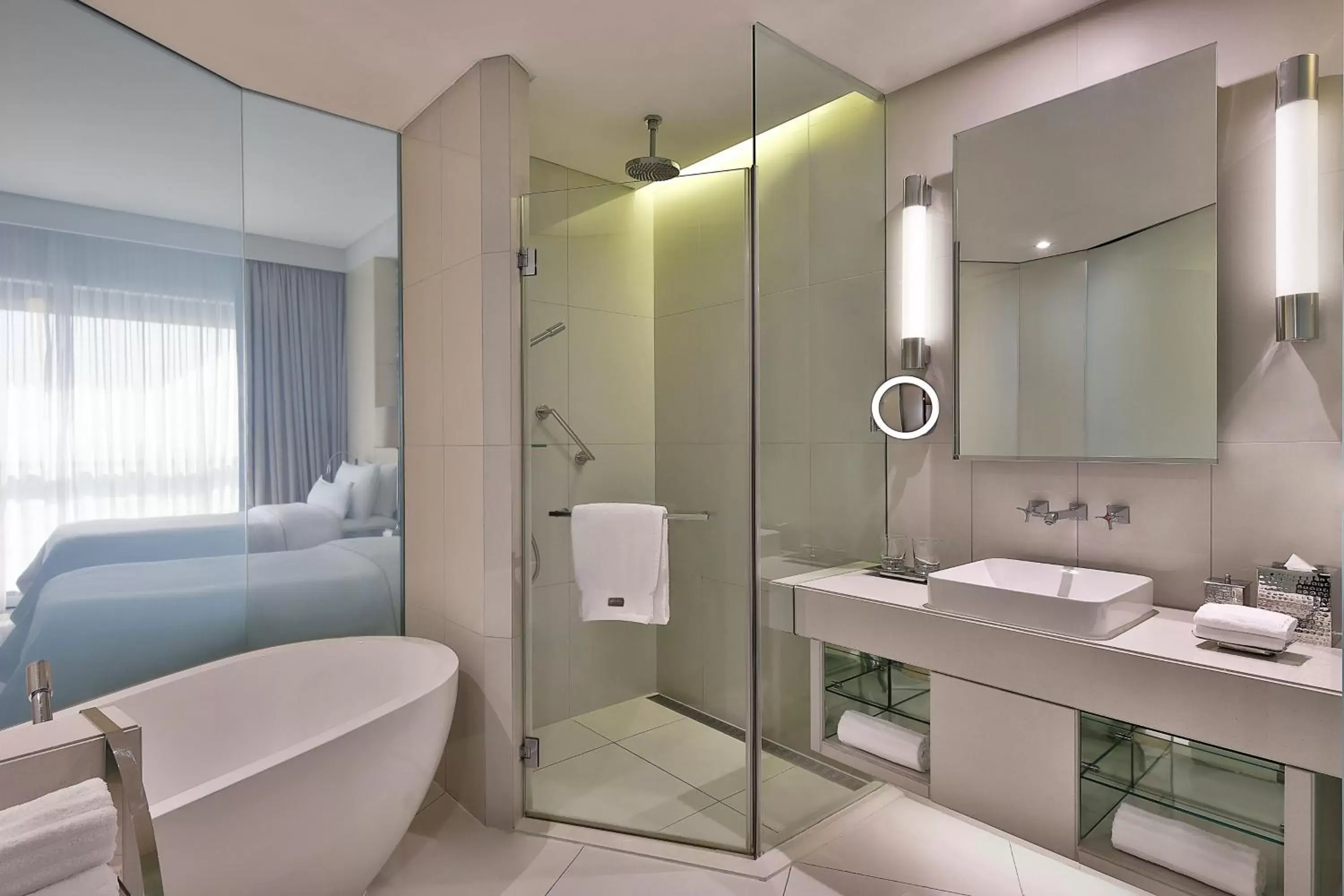 Bathroom in The Westin City Centre Bahrain