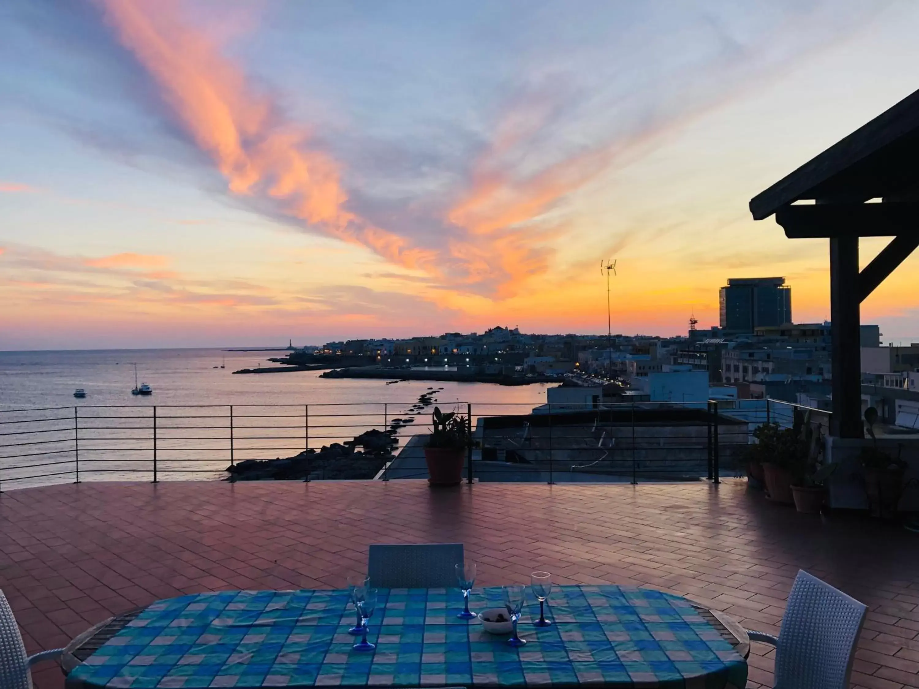 Balcony/Terrace in Salento Palace Bed & Breakfast