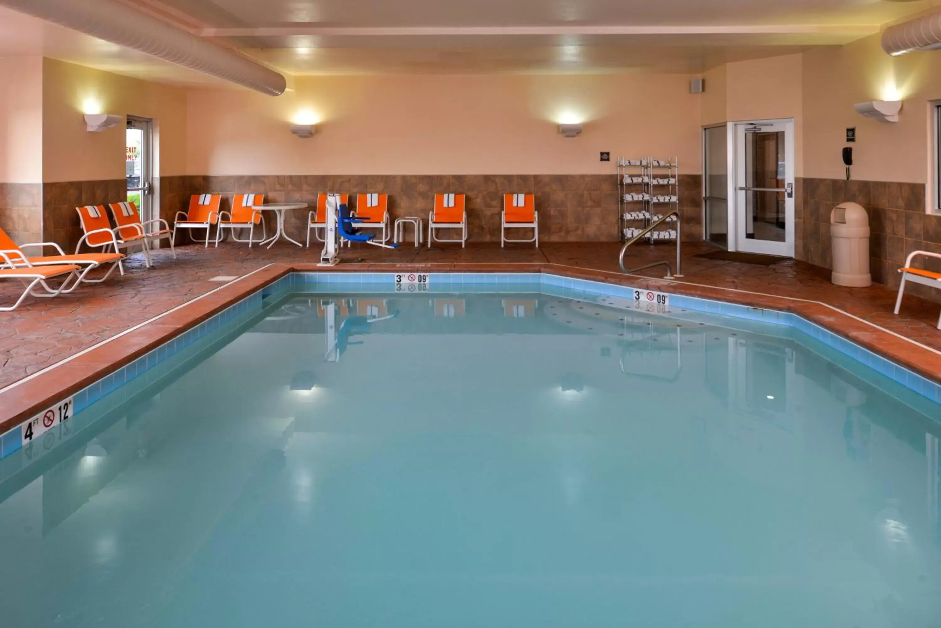 Swimming Pool in Holiday Inn Express Hotel & Suites Cincinnati - Mason, an IHG Hotel