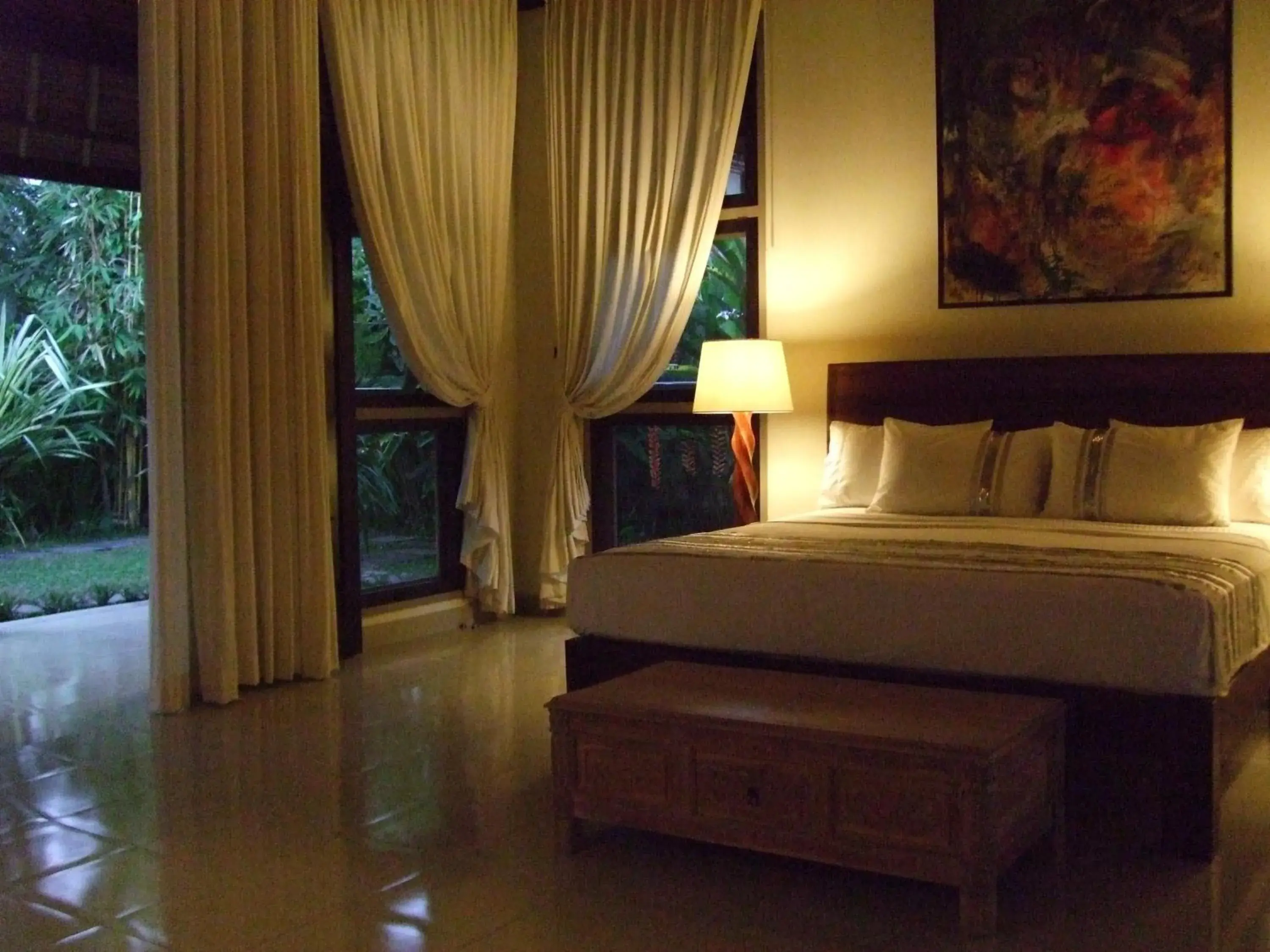 Photo of the whole room, Bed in Puri Darma Agung Villa