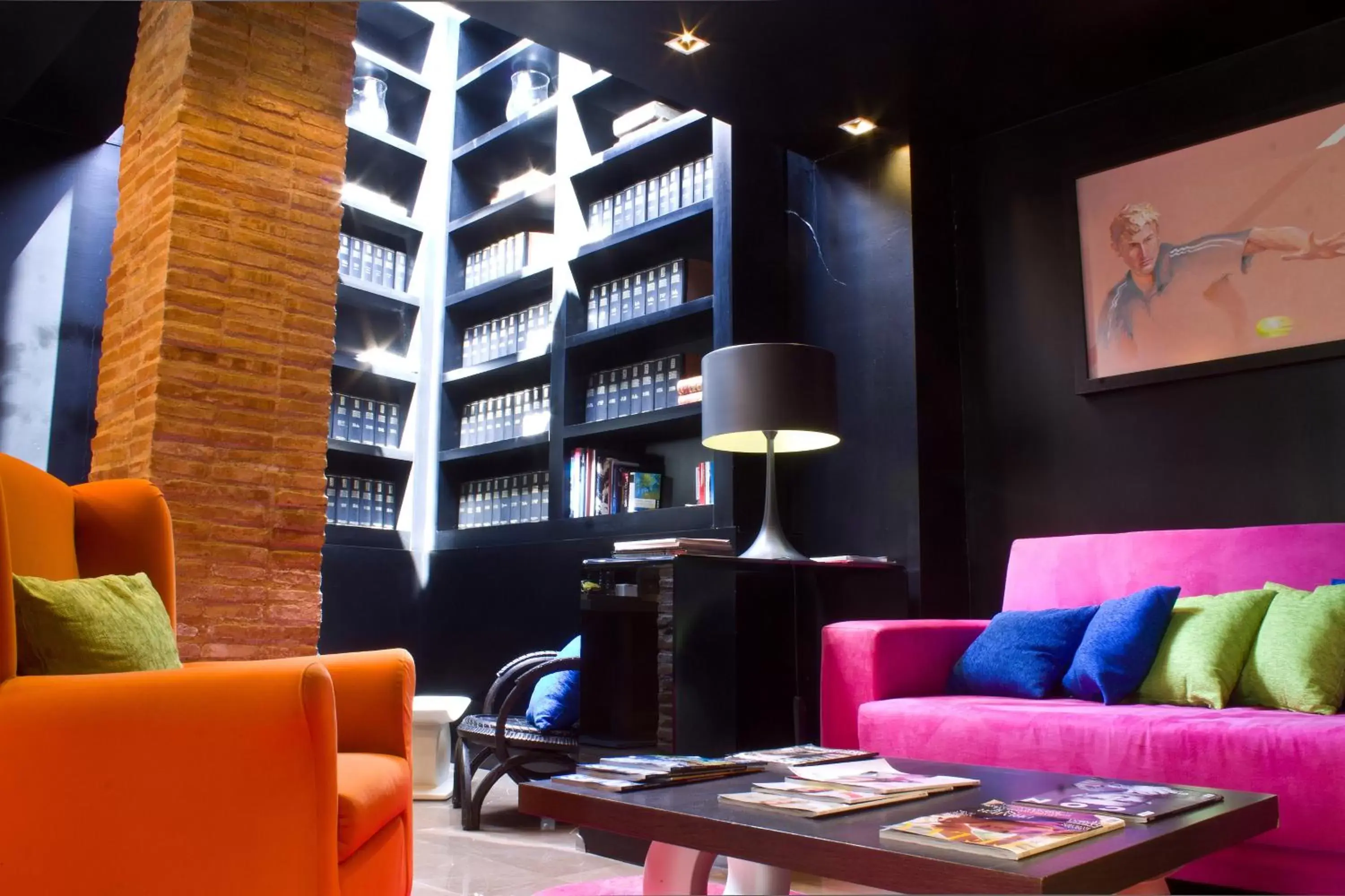 Library, Seating Area in Hotel Ferrero - Singular's Hotels