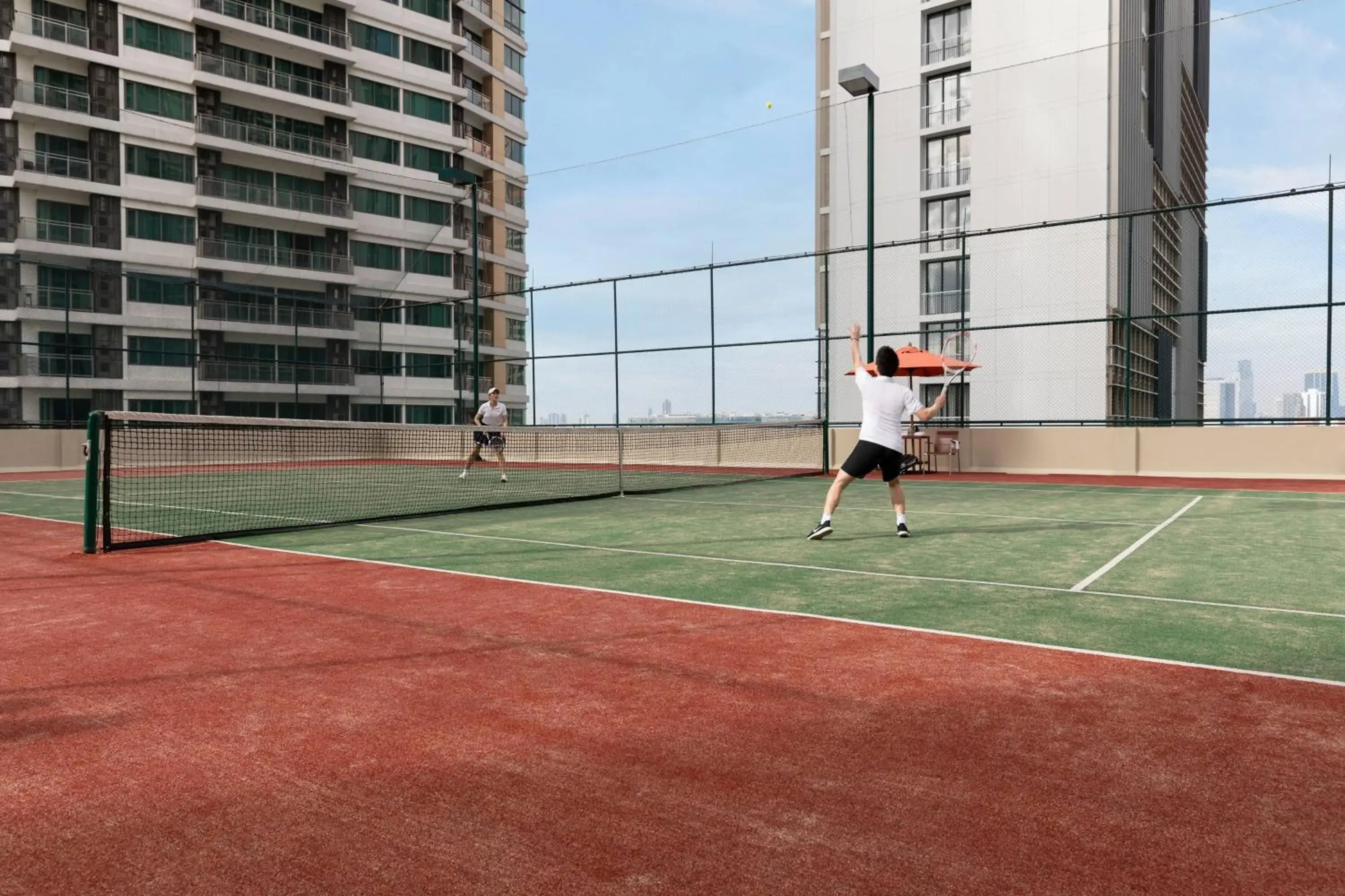 Tennis court, Tennis/Squash in Marriott Executive Apartments Sukhumvit Park