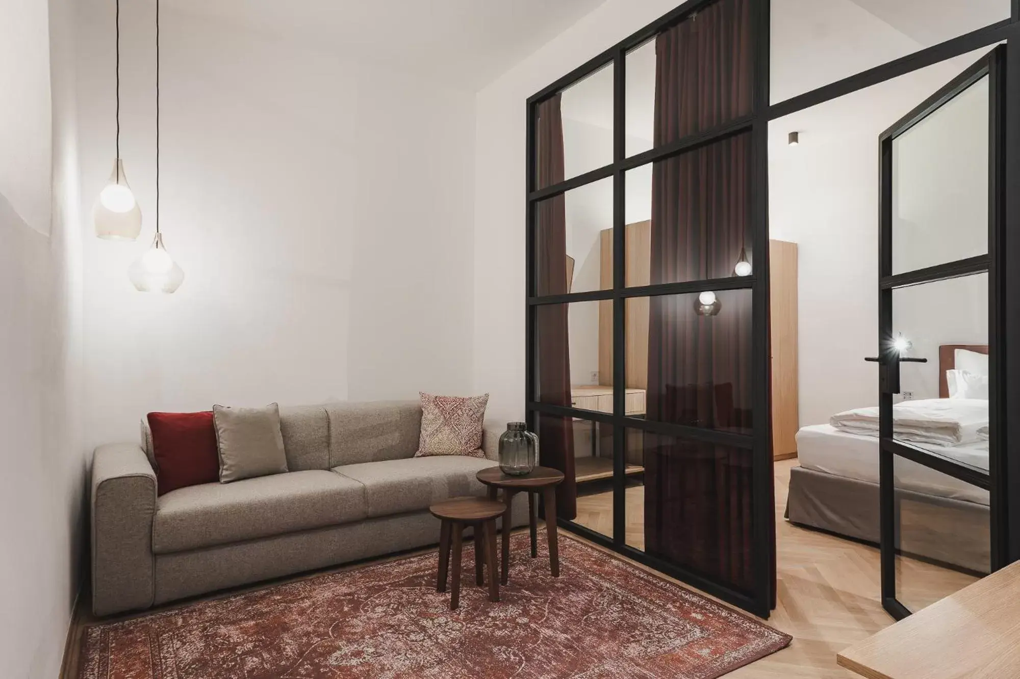 Living room, Seating Area in Kuntino Suites