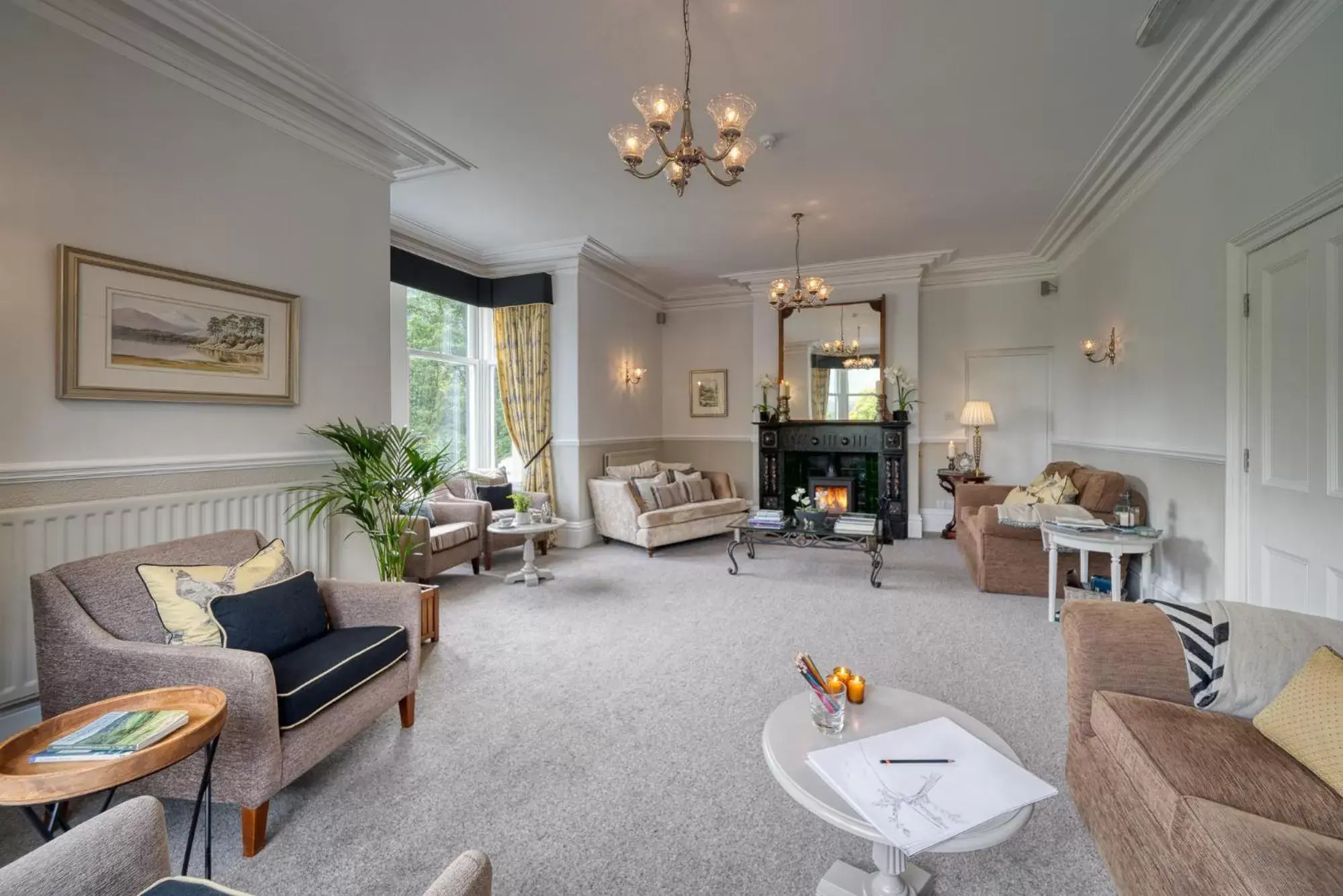 Living room, Seating Area in The Leathes Head Hotel