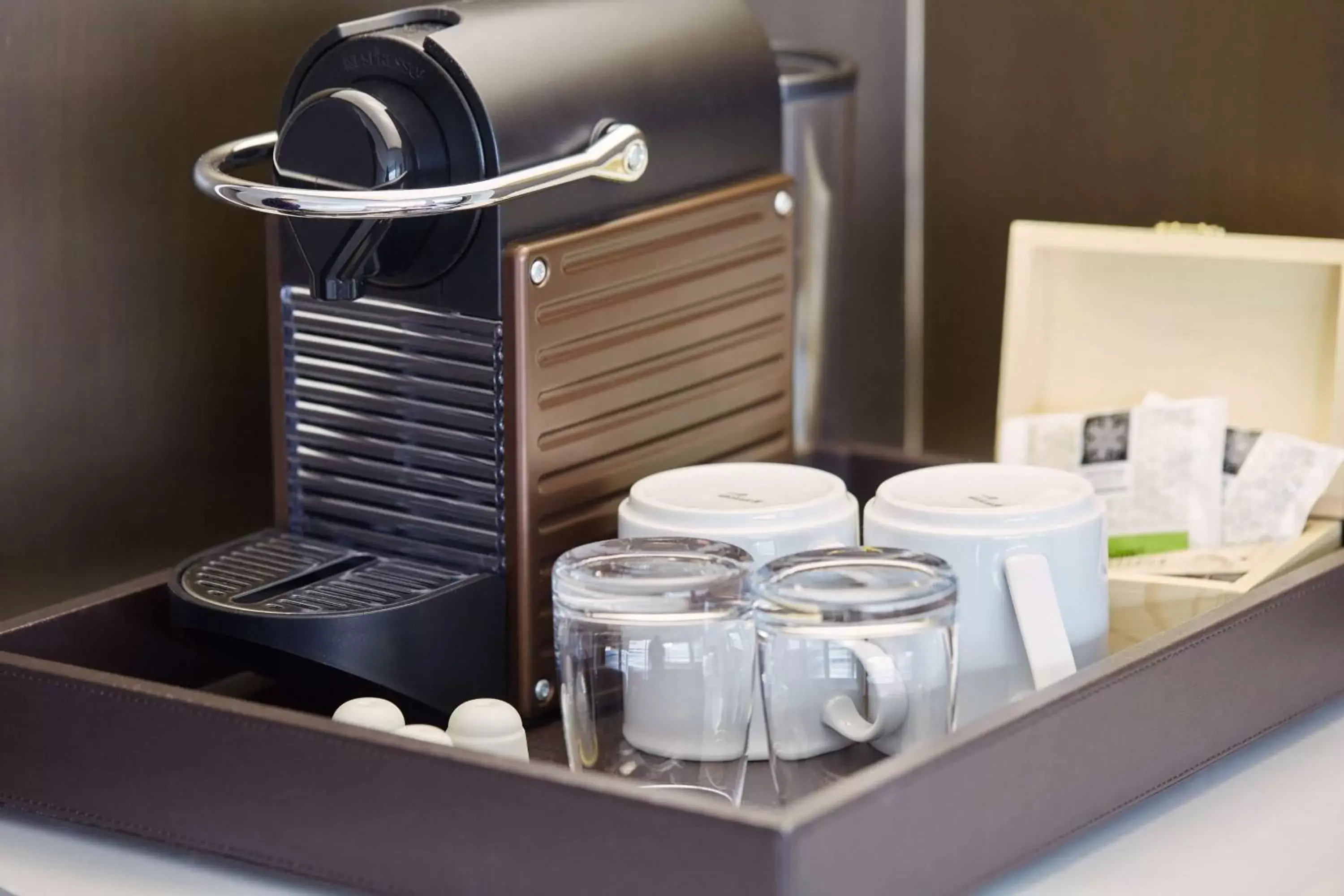 Coffee/tea facilities in Scandic Frankfurt Museumsufer