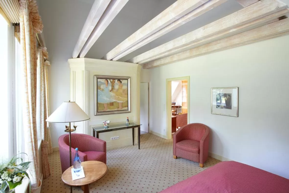 Decorative detail, Bed in Forsthaus Heiligenberg