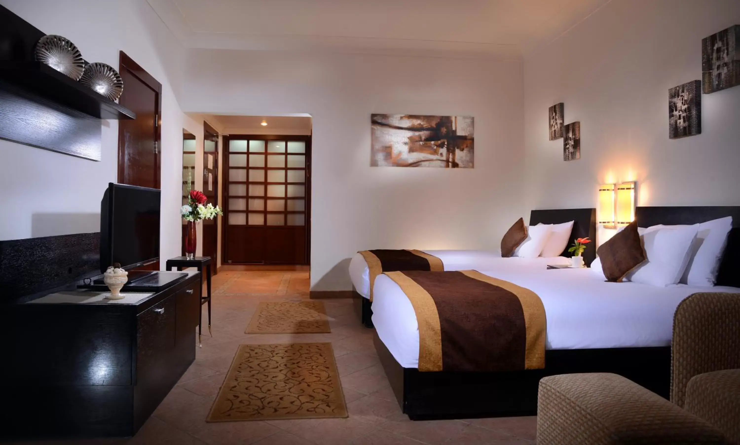 Sea view, Bed in Mövenpick Resort El Sokhna Sea view, Bed in Mövenpick Resort El Sokhna