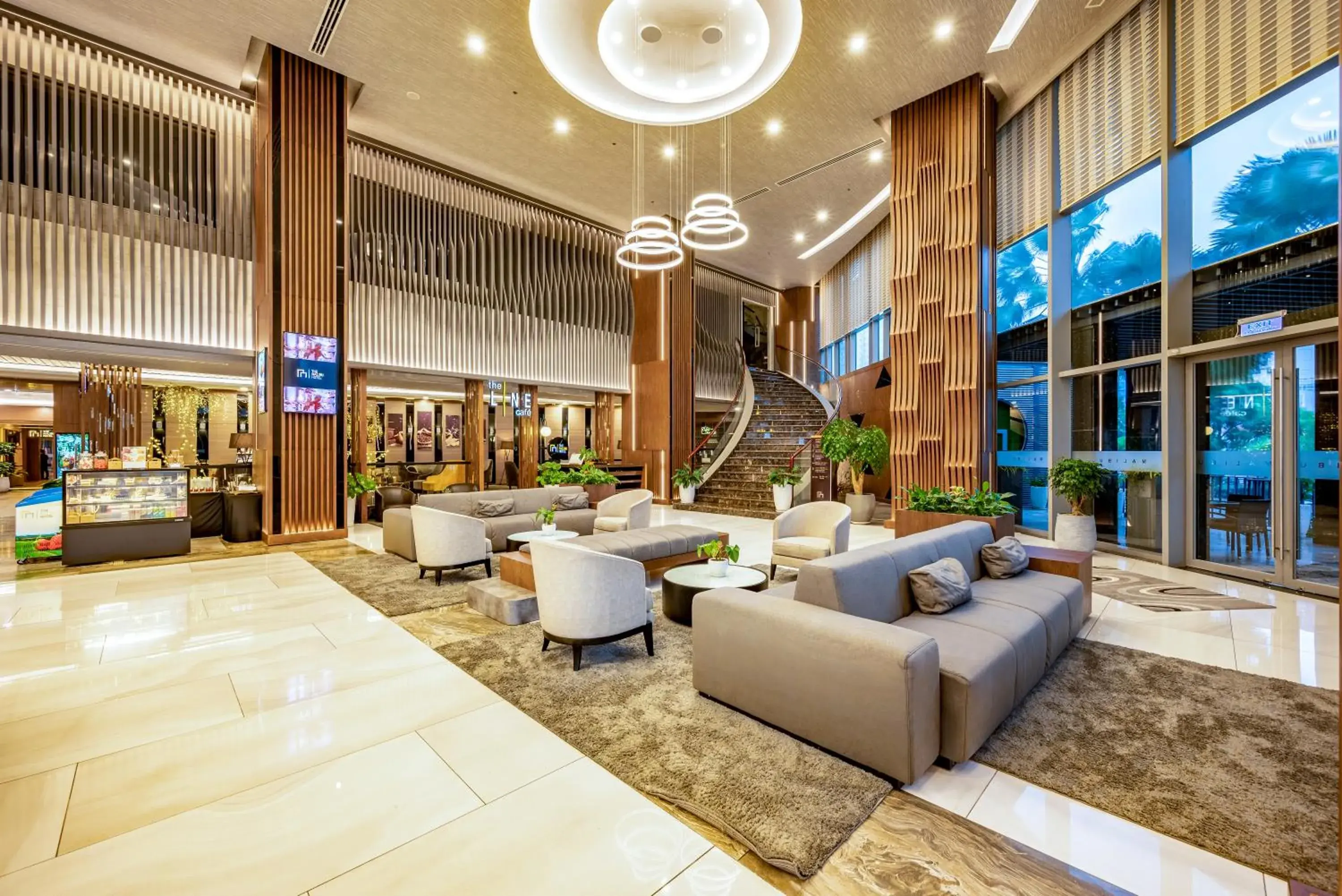 Property building, Lobby/Reception in Malibu Hotel