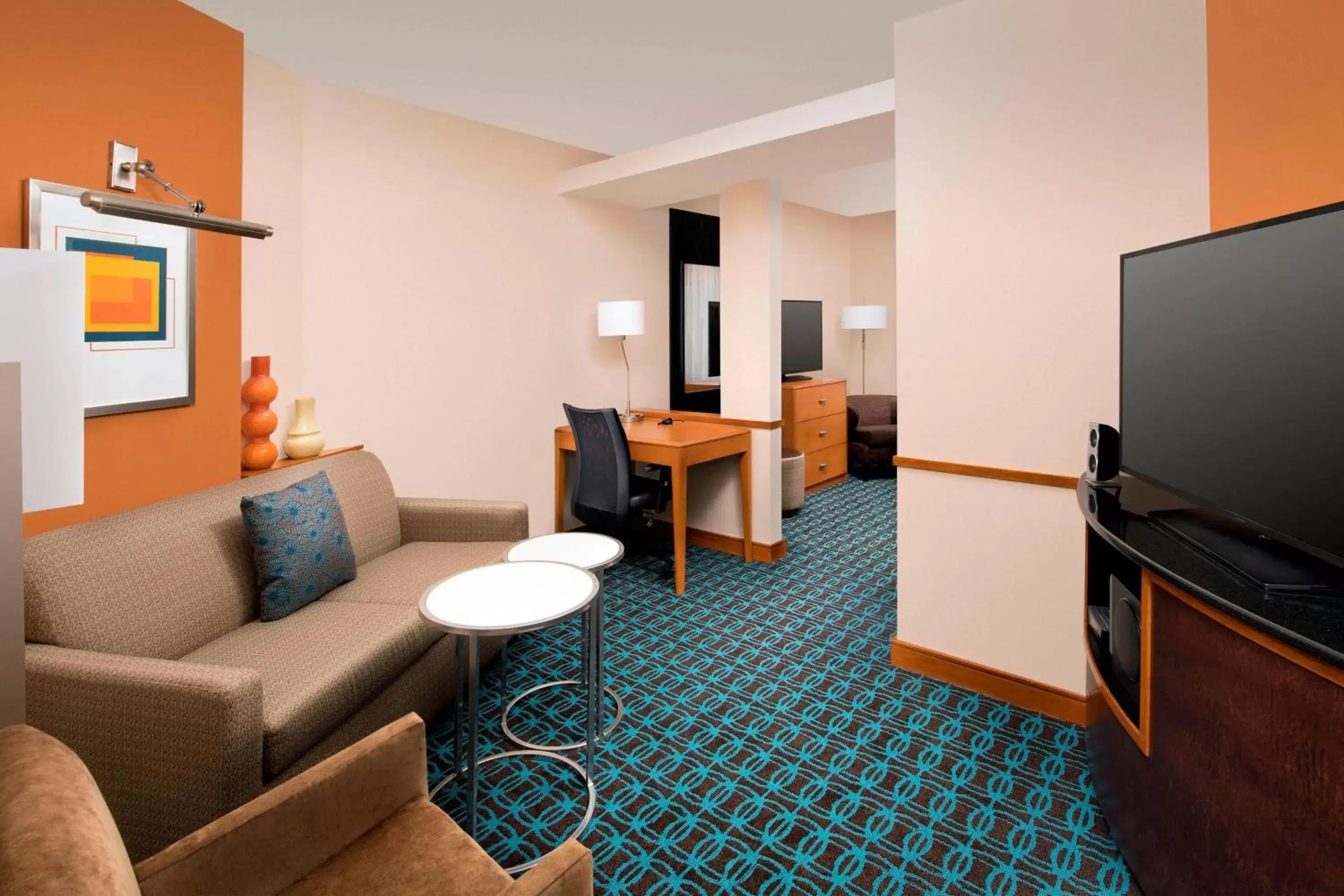 Living room, Seating Area in Fairfield Inn & Suites-Washington DC