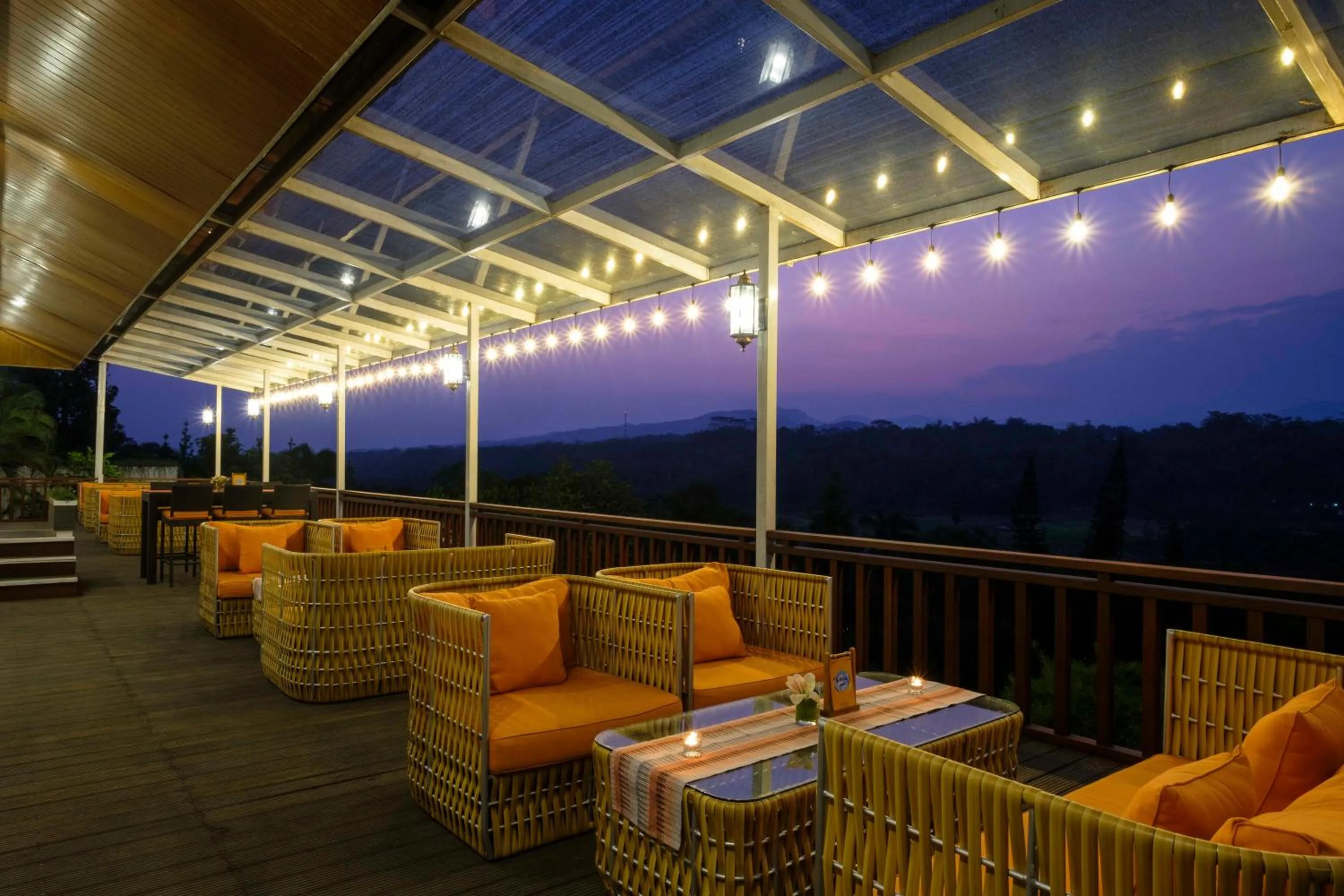 Mountain view in Puri Asri Hotel & Resort