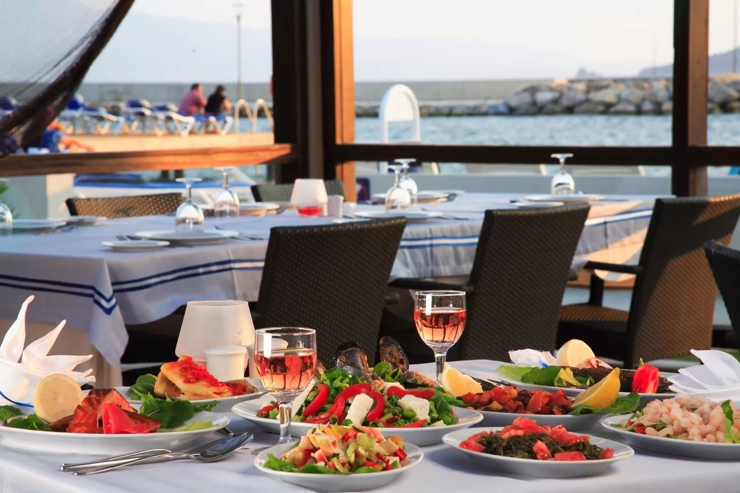 Food in La Blanche Resort & Spa