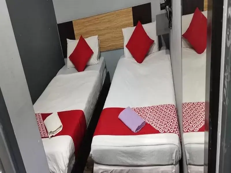 Bed in Lucky Hotel