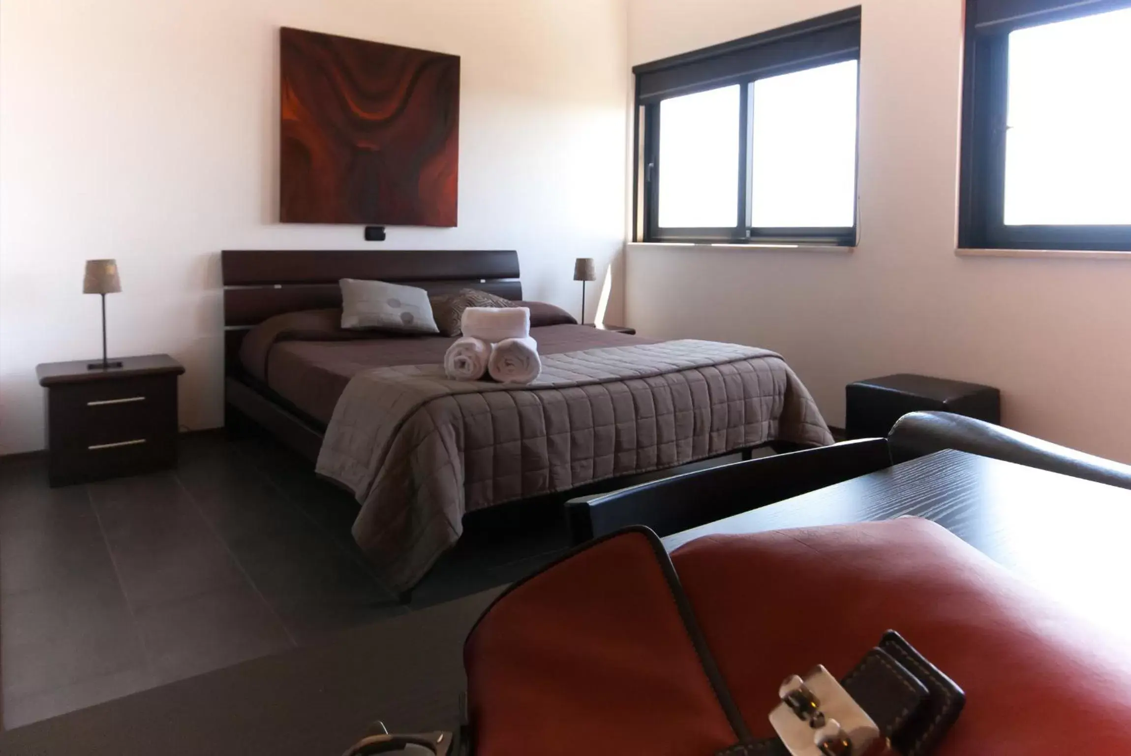 Bedroom, Bed in Della Piana Residence