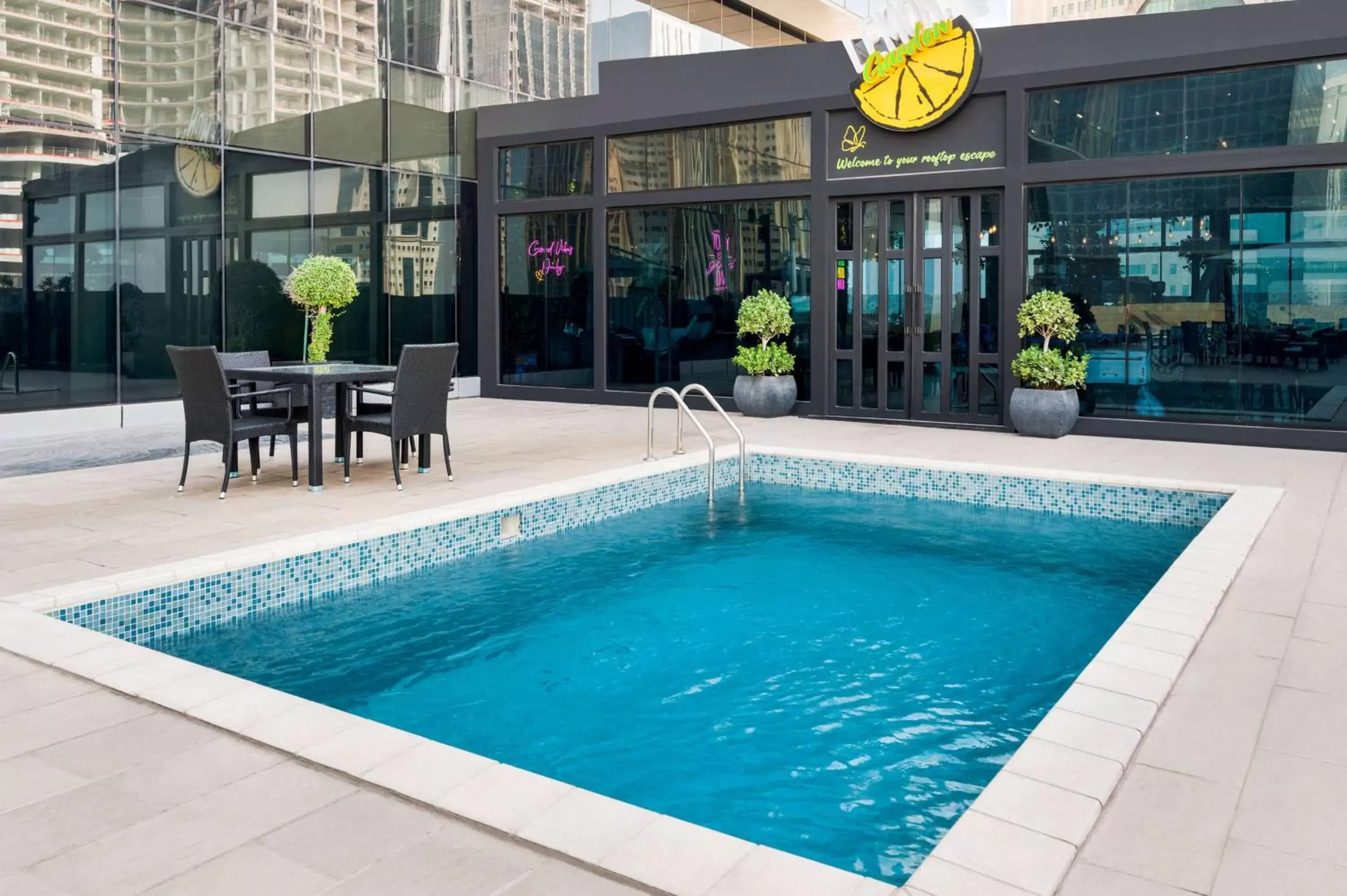 Pool view, Swimming Pool in Wyndham Doha West Bay