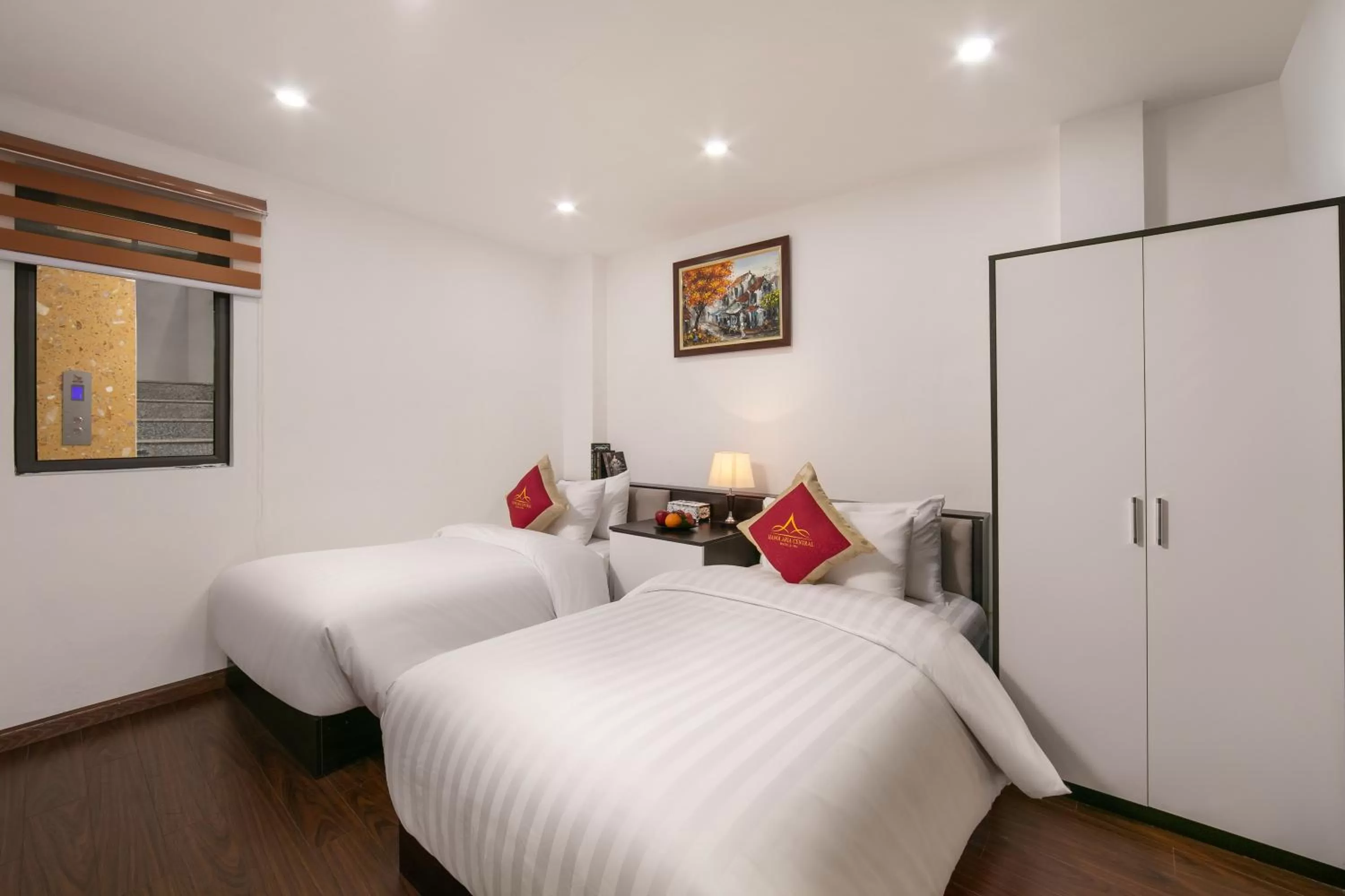 Bed in Hanoi Aria Central Hotel & Spa