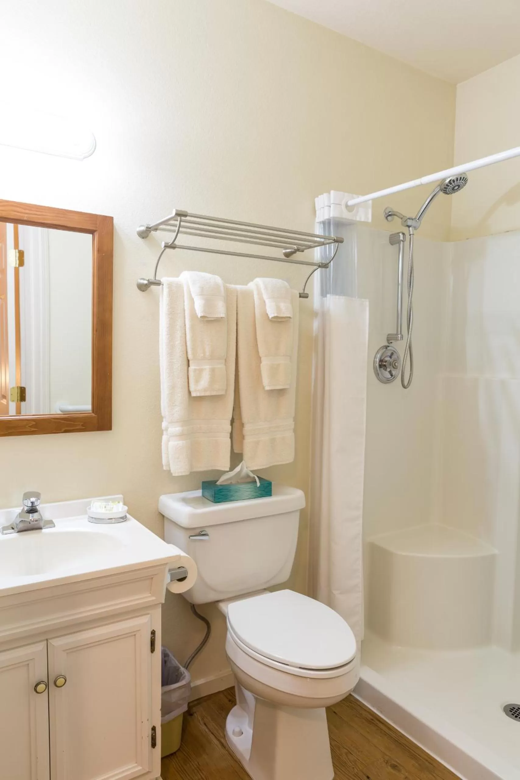 Toilet in Hotel Cathlamet