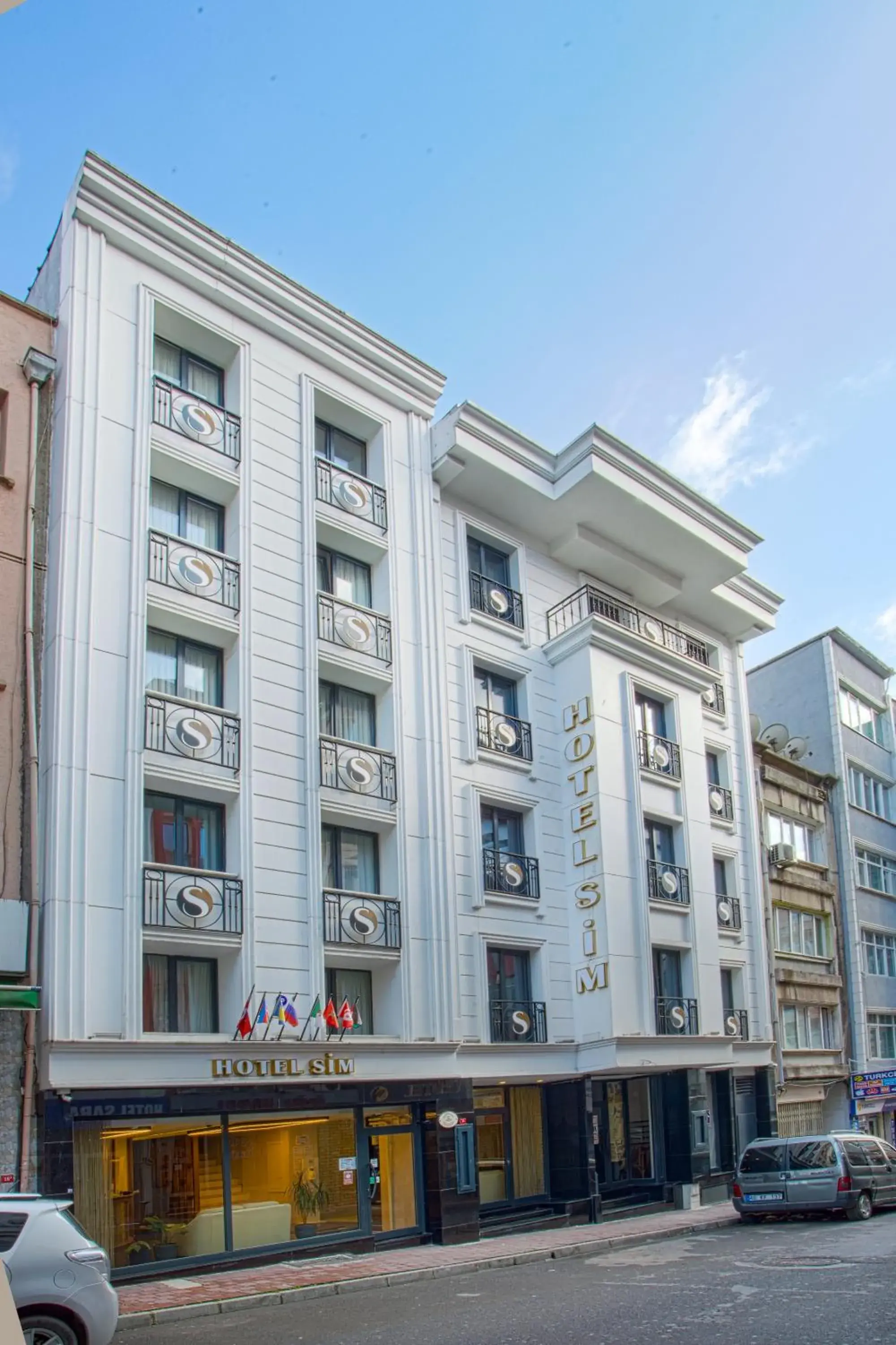 Facade/entrance in Sim Hotel Istanbul