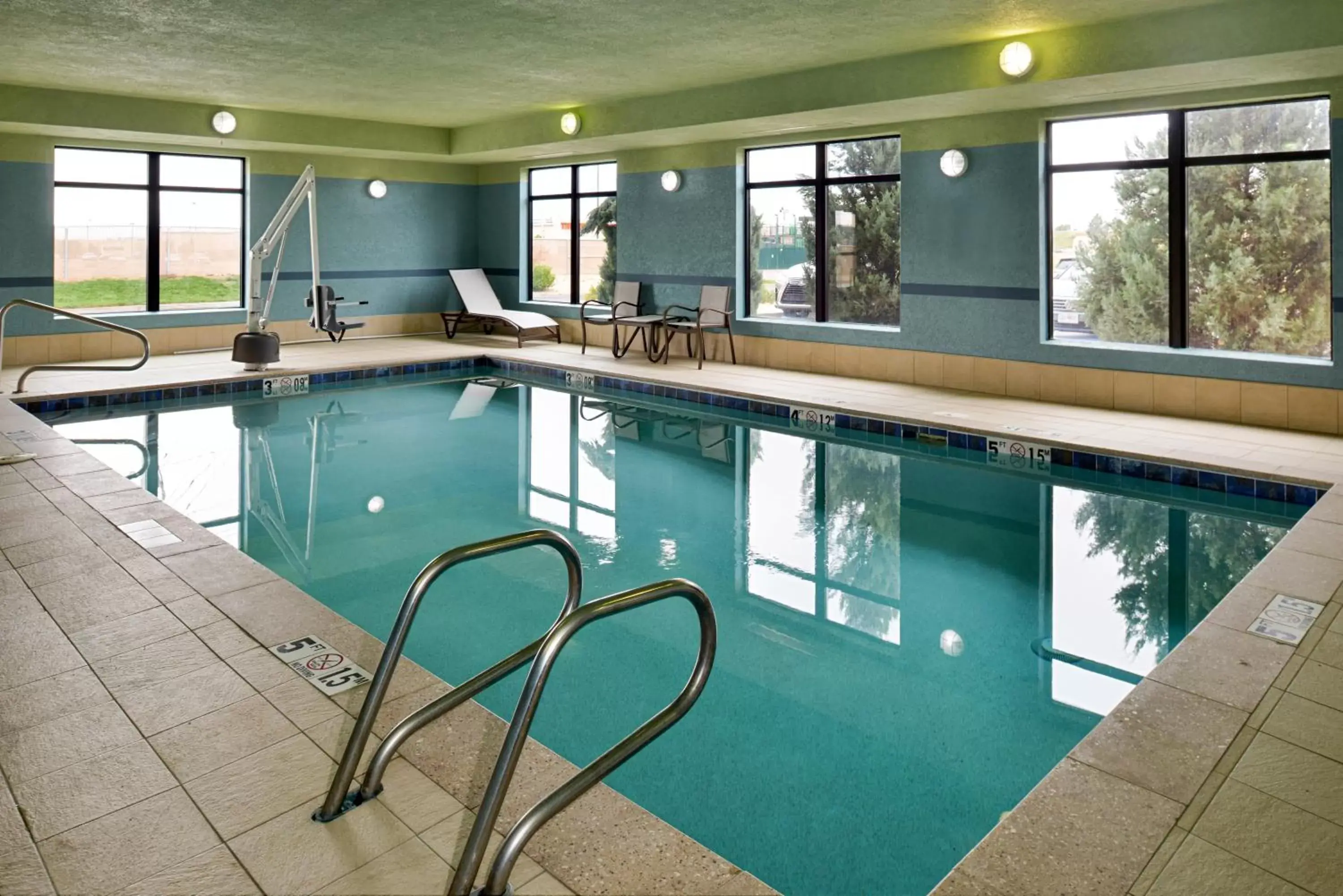 Swimming Pool in Holiday Inn Express & Suites Pueblo, an IHG Hotel