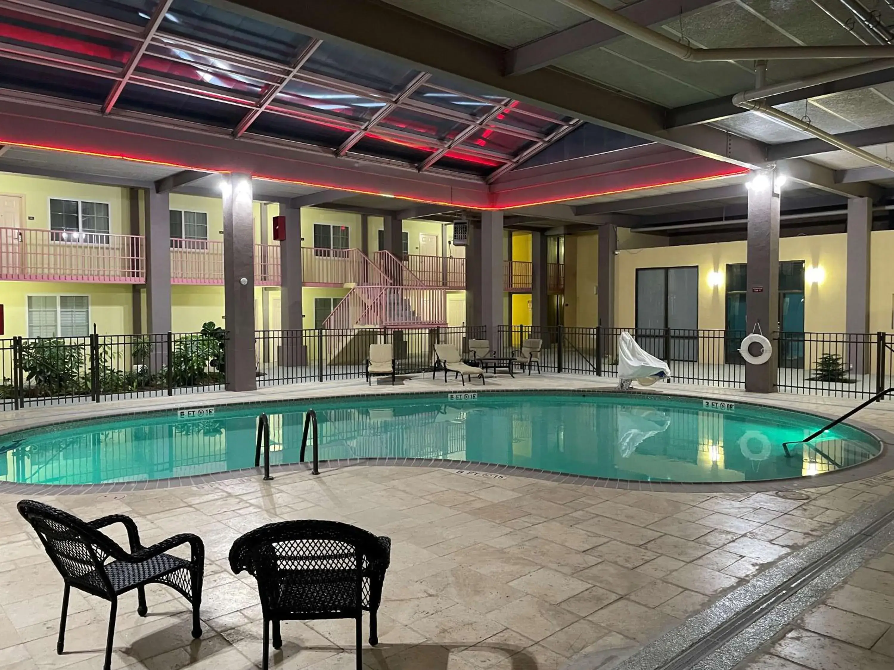 Pool view, Swimming Pool in SureStay Plus Hotel by Best Western Odessa