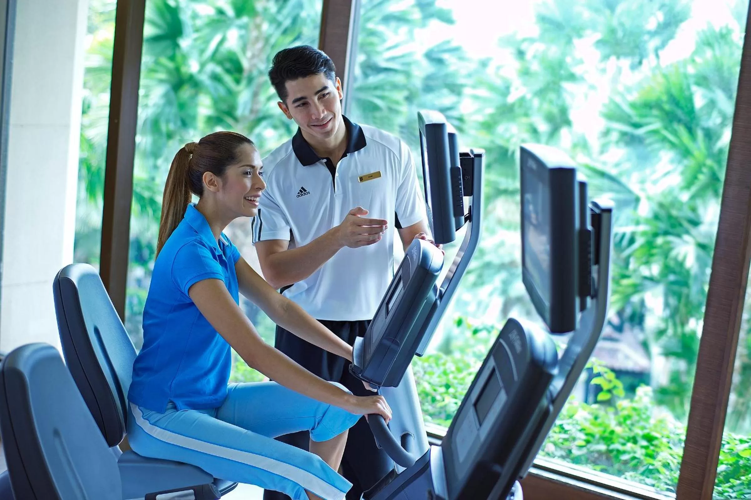 Fitness centre/facilities in Shangri-La Bangkok