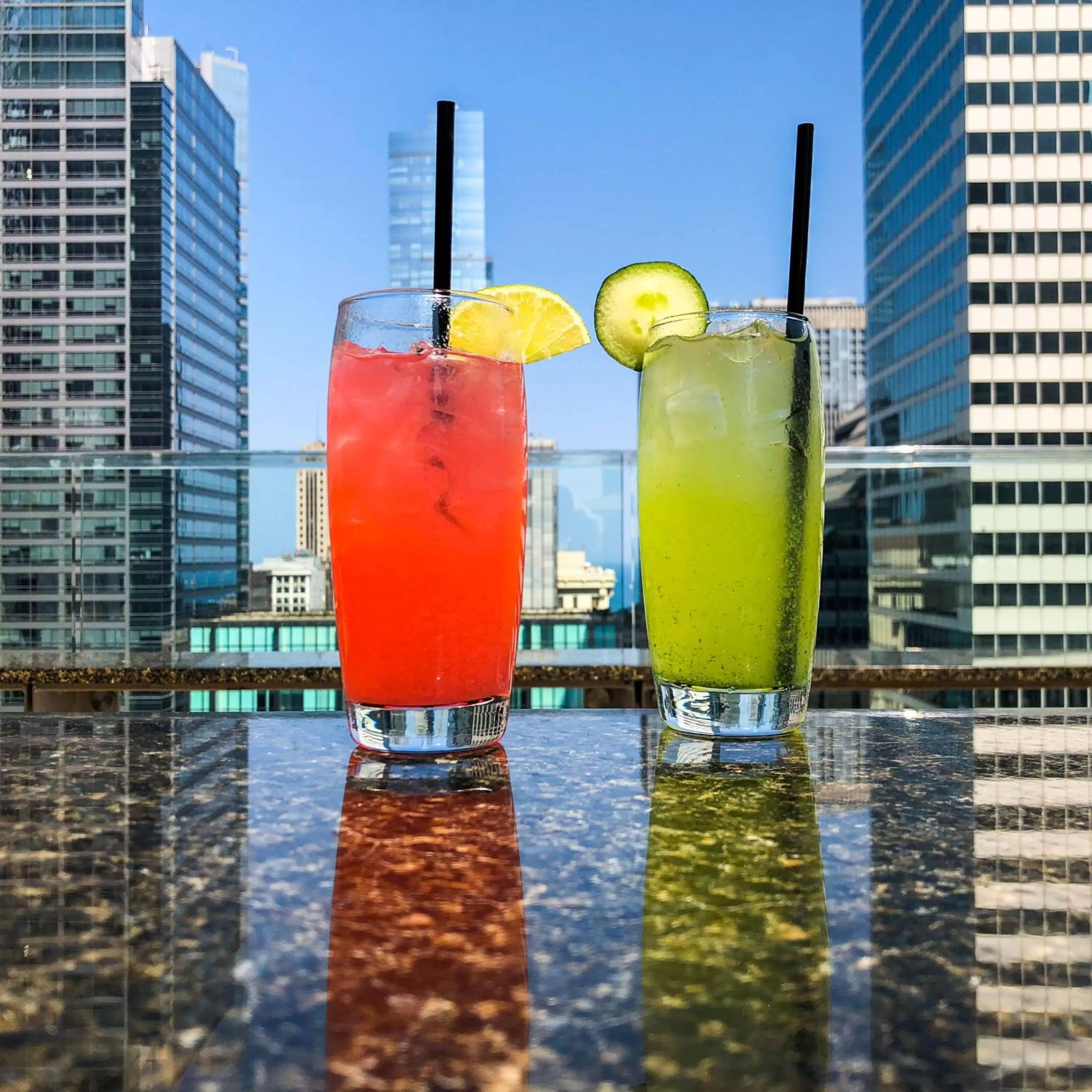 Pool view in Hyatt Centric The Loop Chicago