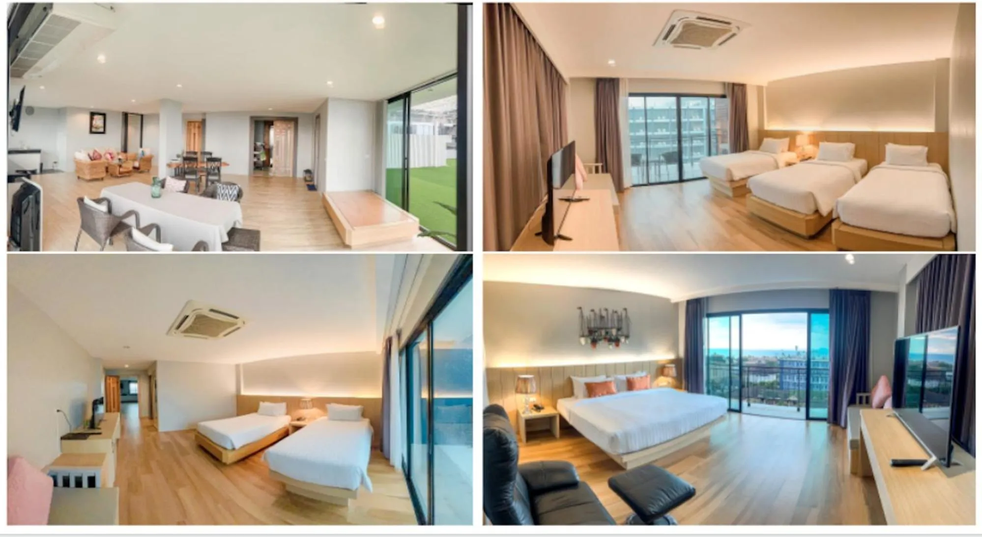 Photo of the whole room, Bed in AVA SEA Resort Krabi, Ao Nang Beach