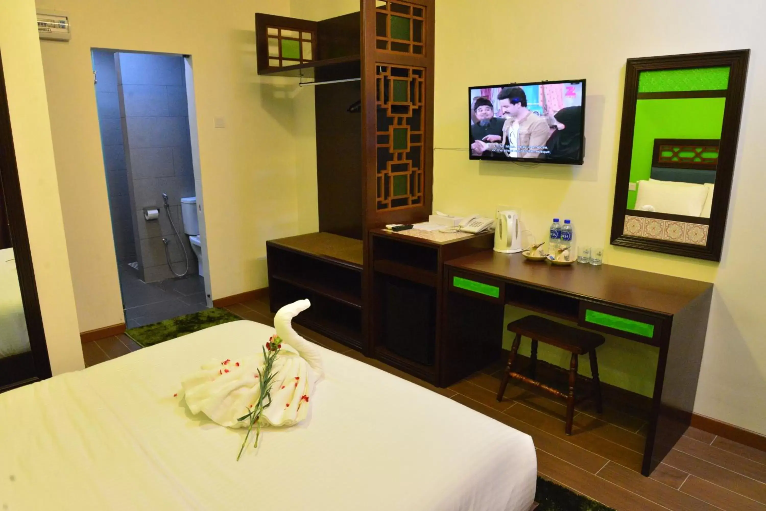 Bedroom, TV/Entertainment Center in Swiss Hotel Heritage Boutique Melaka