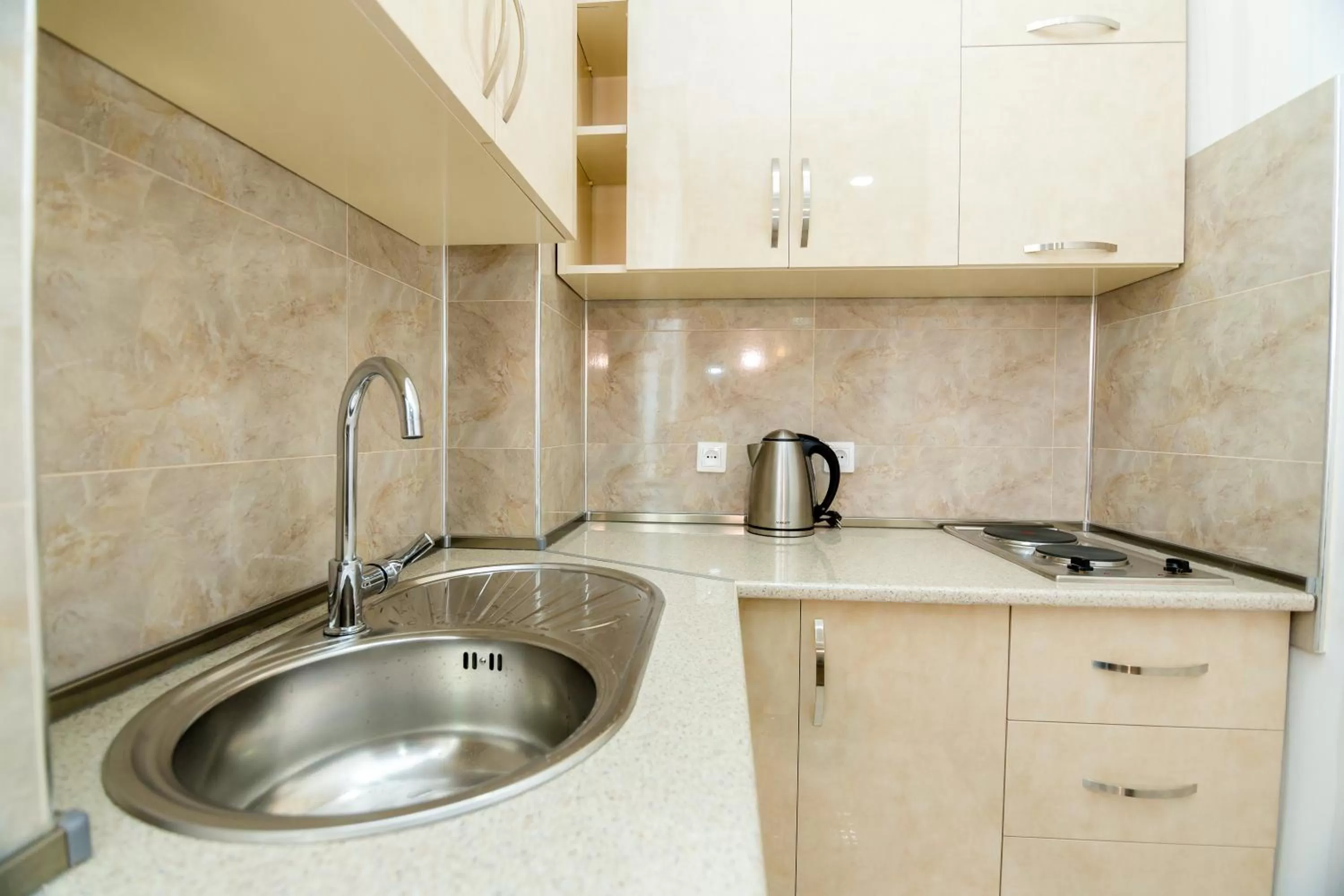 Kitchen or kitchenette, Kitchen/Kitchenette in Elia Palace Hotel