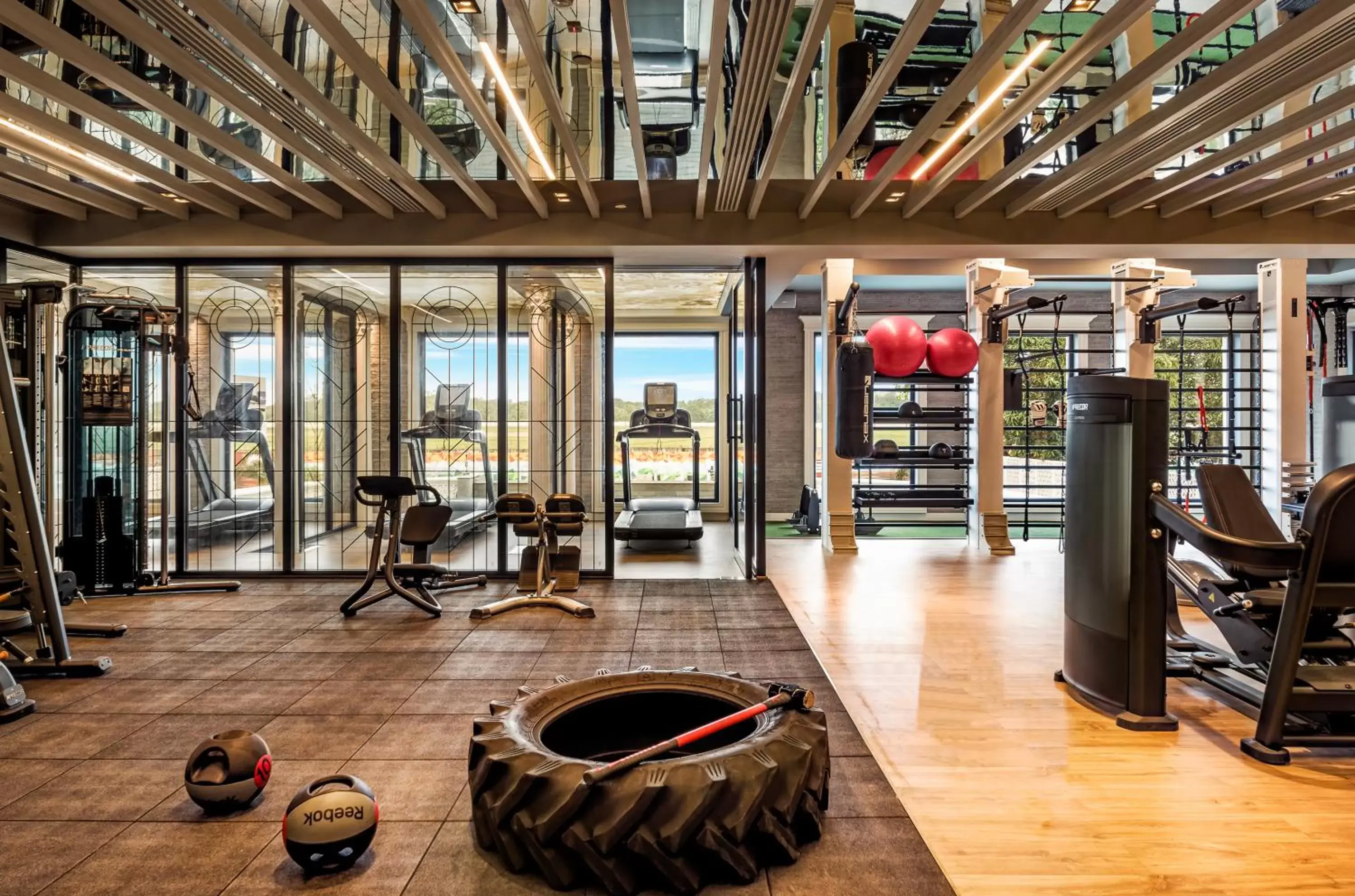 Fitness centre/facilities in Radisson Blu Hotel & Suites GRT Chennai Fitness centre/facilities in Radisson Blu Hotel & Suites GRT Chennai