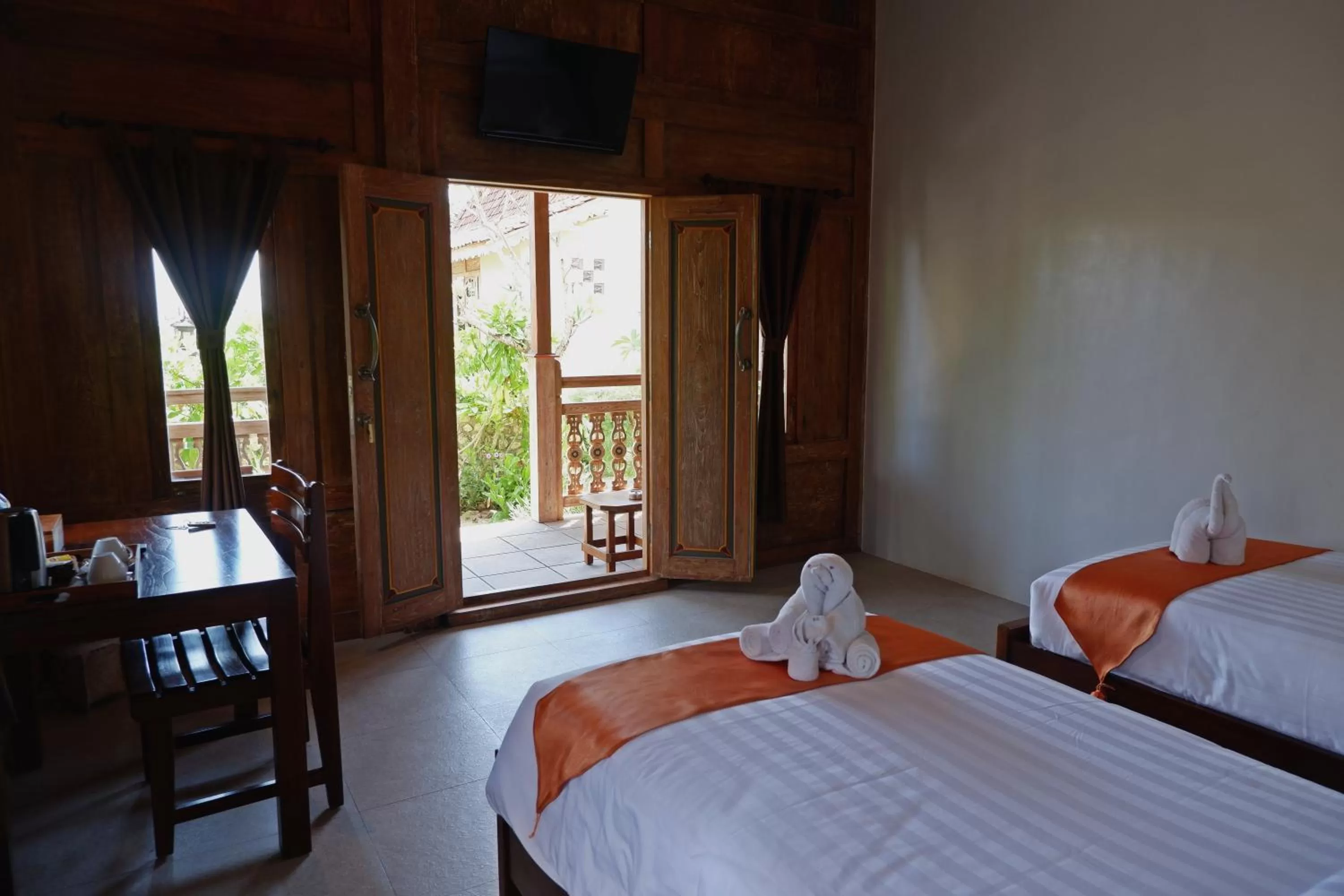 Bedroom, Bed in Blue Harbor Beachfront Villas & Resto