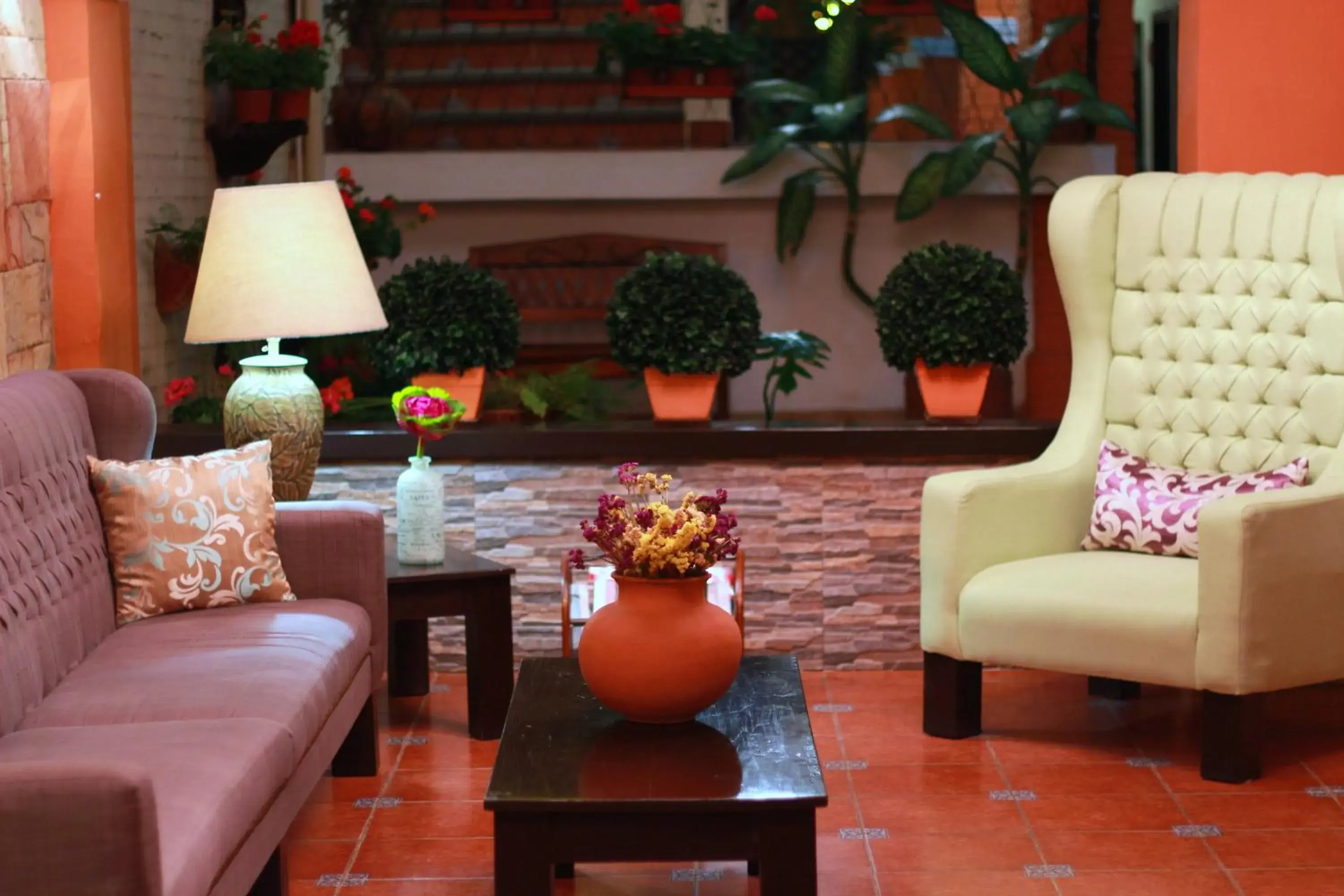 Lobby or reception, Seating Area in Hotel del Carmen