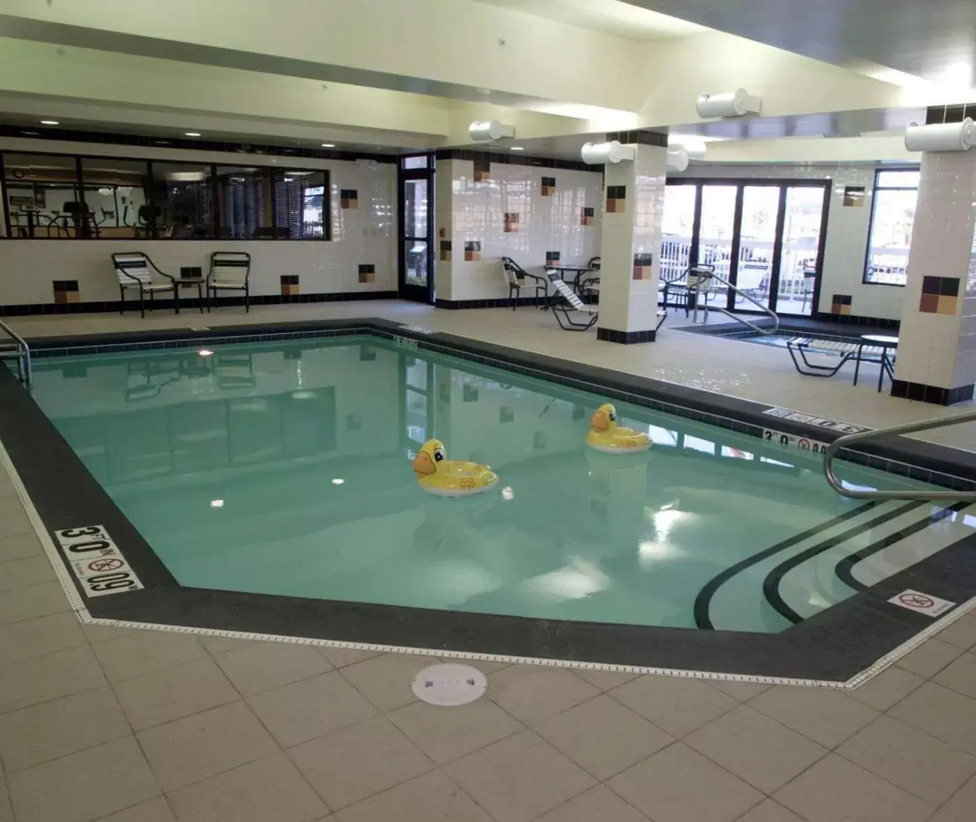 Pool view, Swimming Pool in Hilton Garden Inn Anchorage