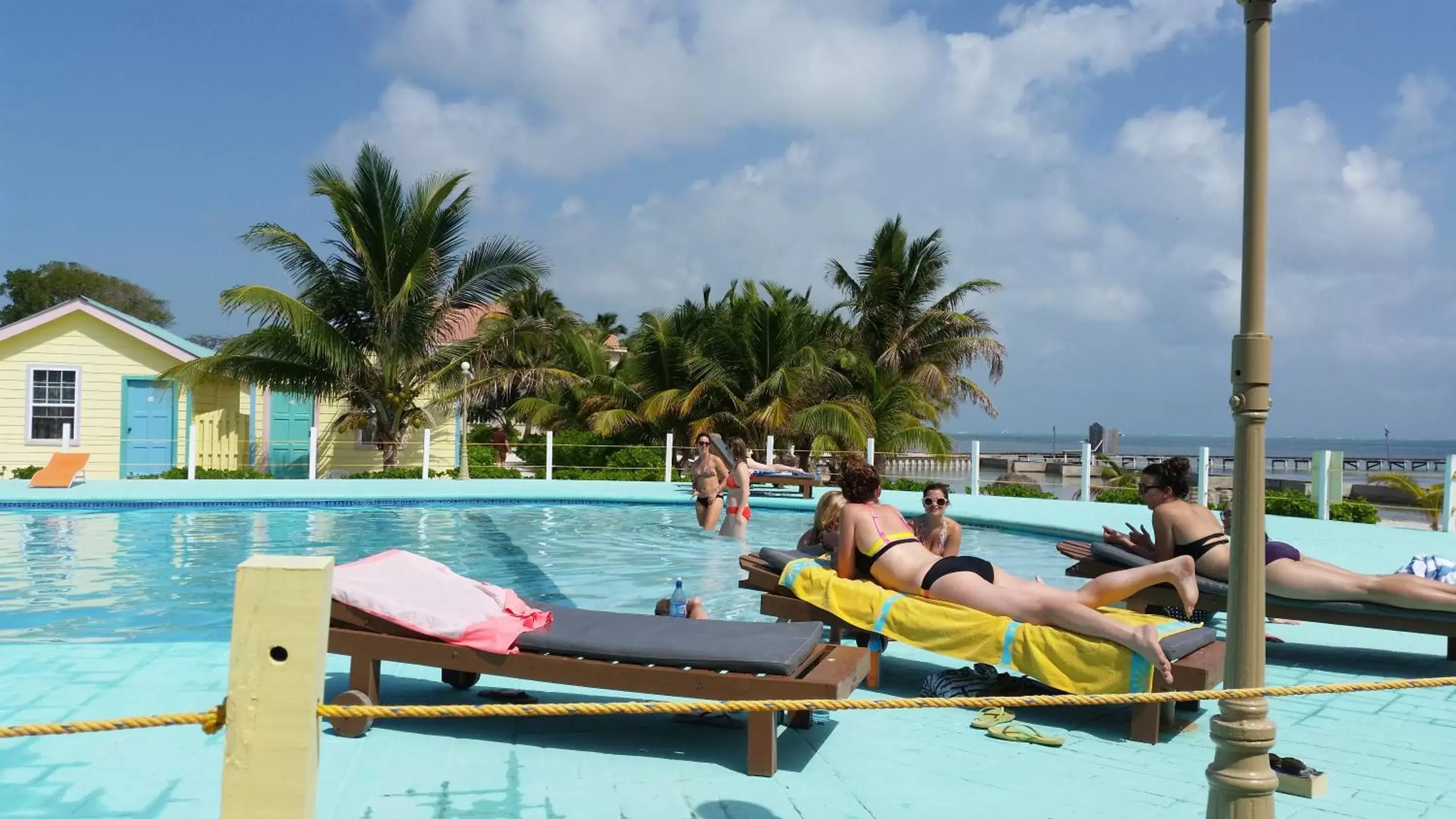 People, Swimming Pool in Royal Caribbean Resort