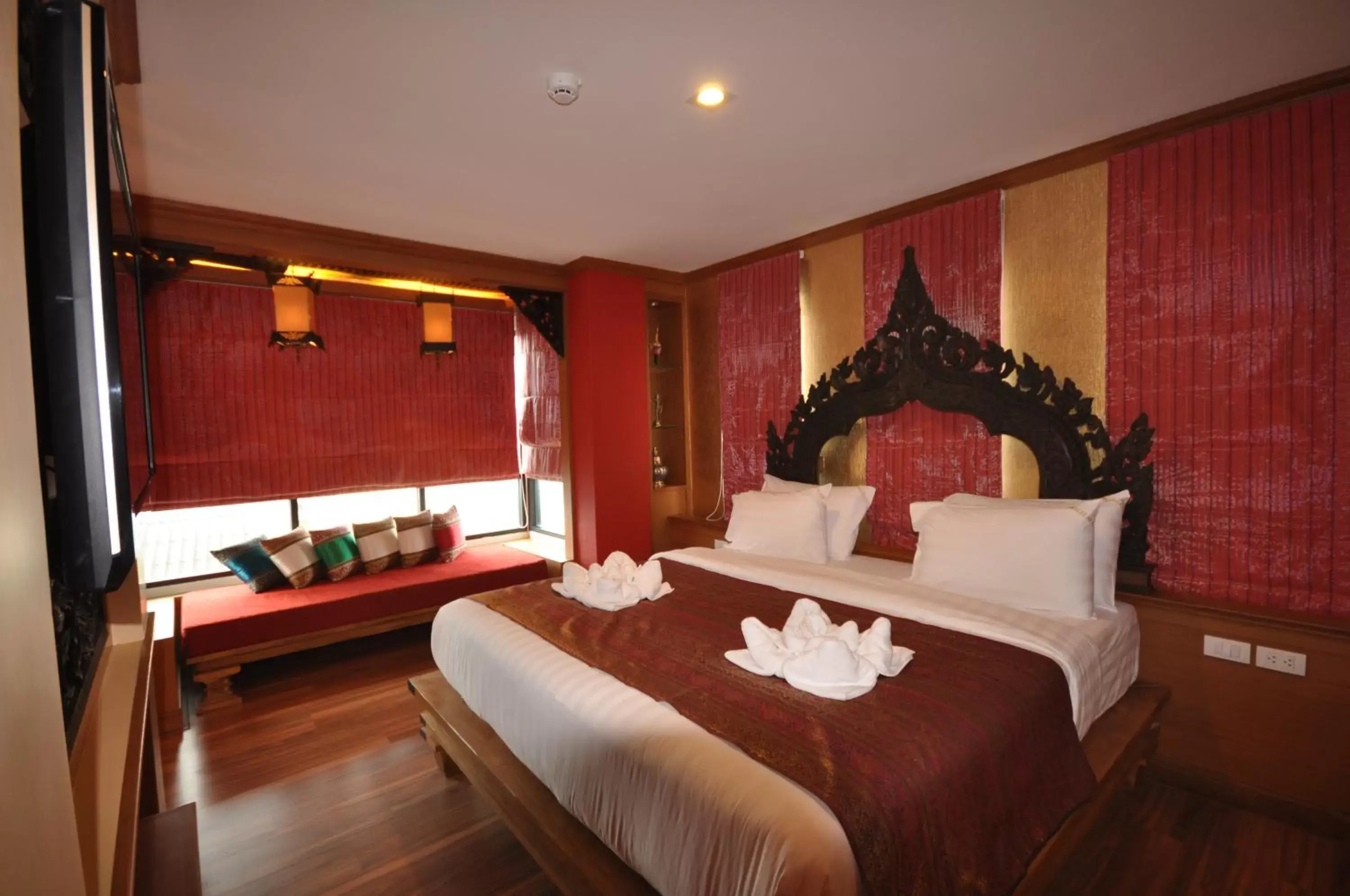 Bed in Chalelarn Hotel Hua Hin
