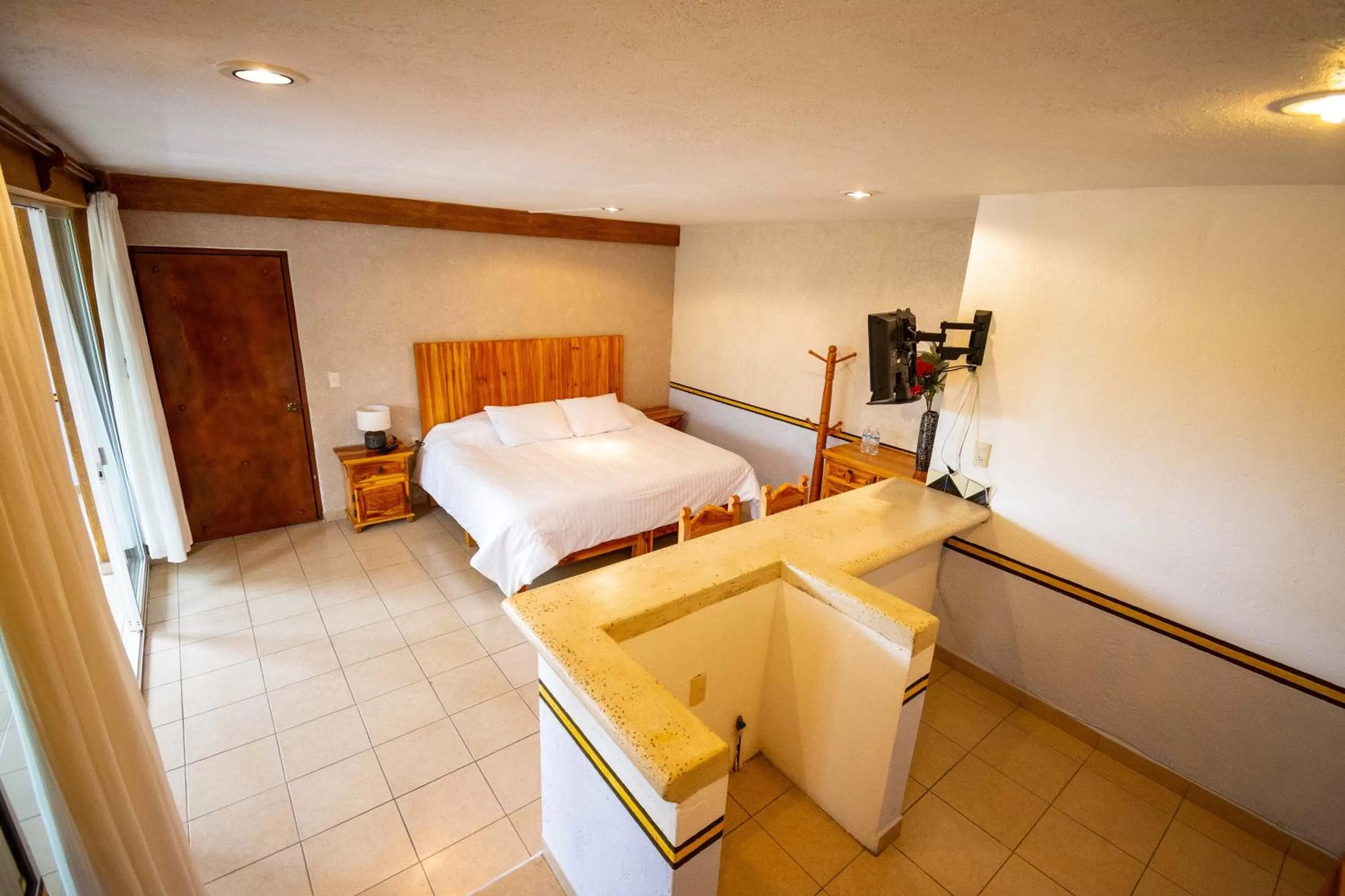 Bed in La Pirámide del Tepozteco