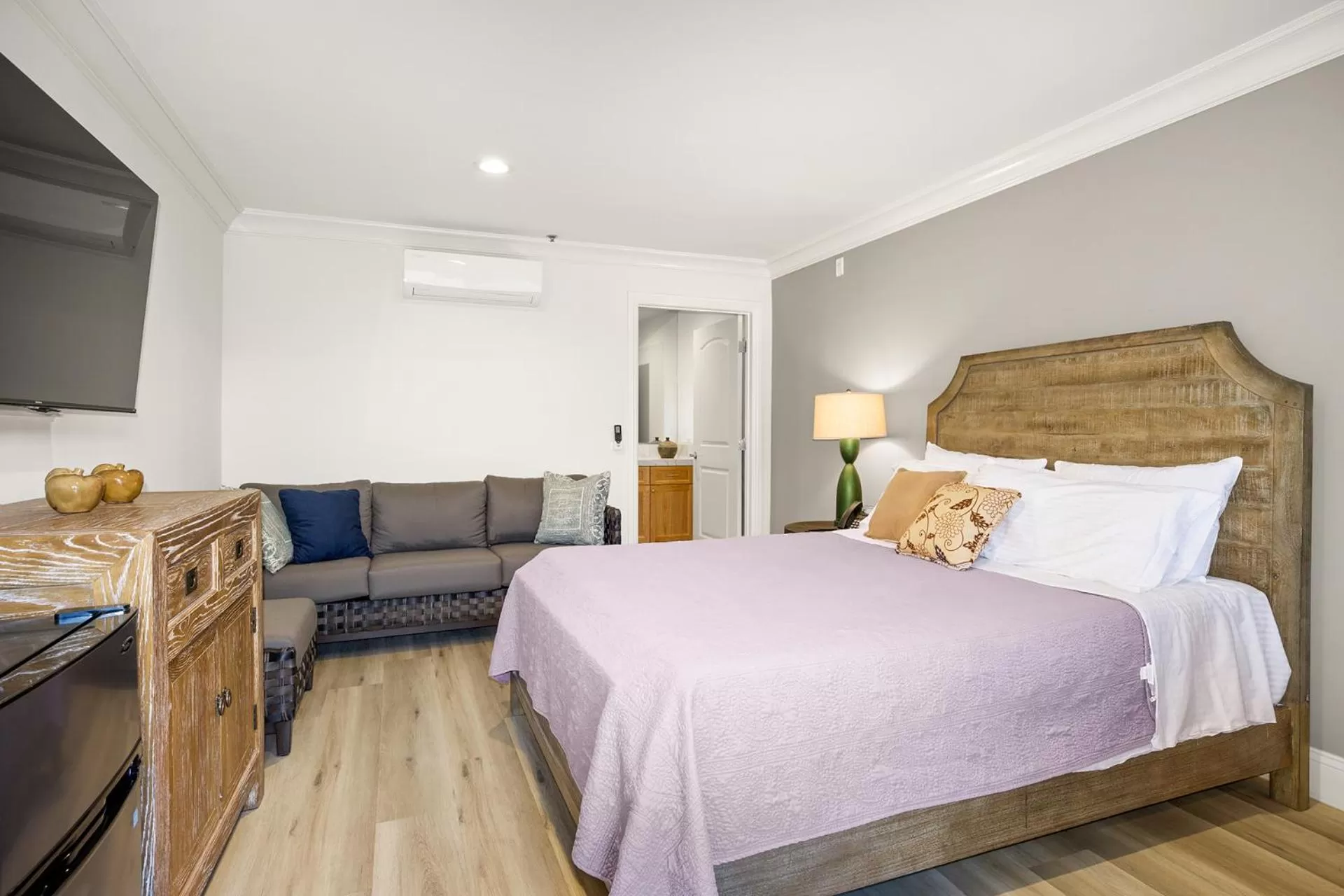 Bed in Hotel Huntington