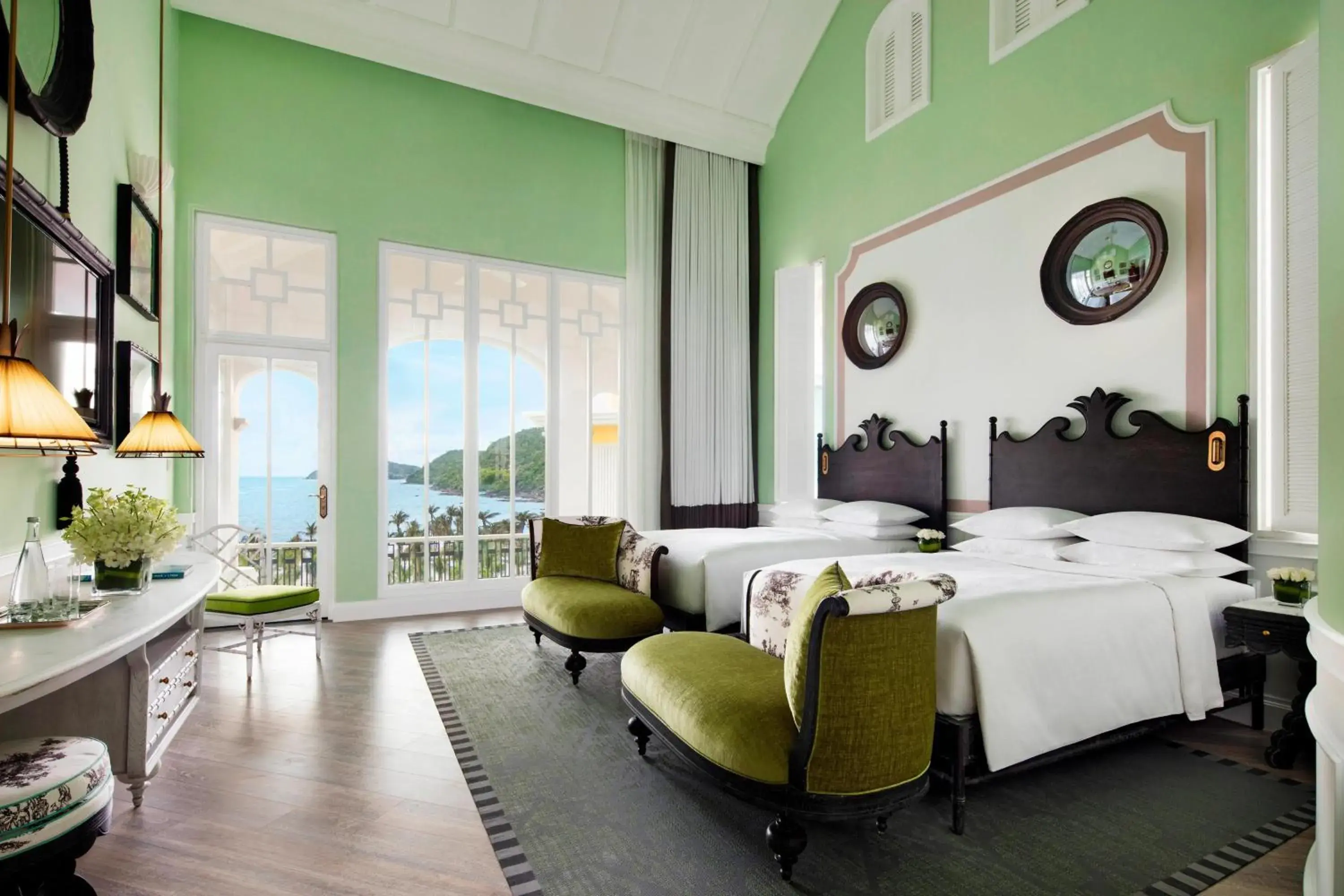 Emerald Bay View, Guest room, 2 Double, Bay view in JW Marriott Phu Quoc Emerald Bay Resort & Spa Emerald Bay View, Guest room, 2 Double, Bay view in JW Marriott Phu Quoc Emerald Bay Resort & Spa