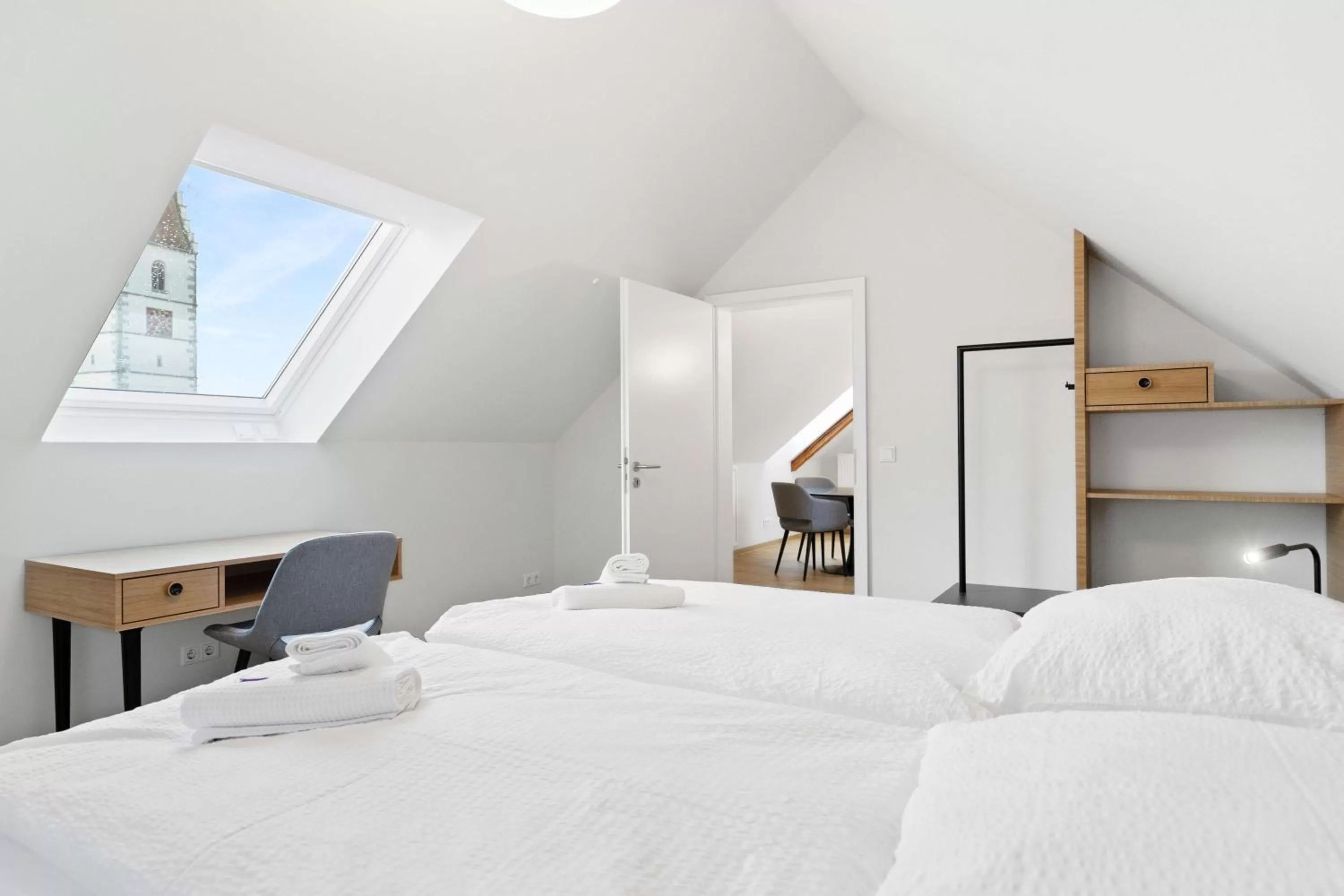 Bed in Hotel Garni Traube