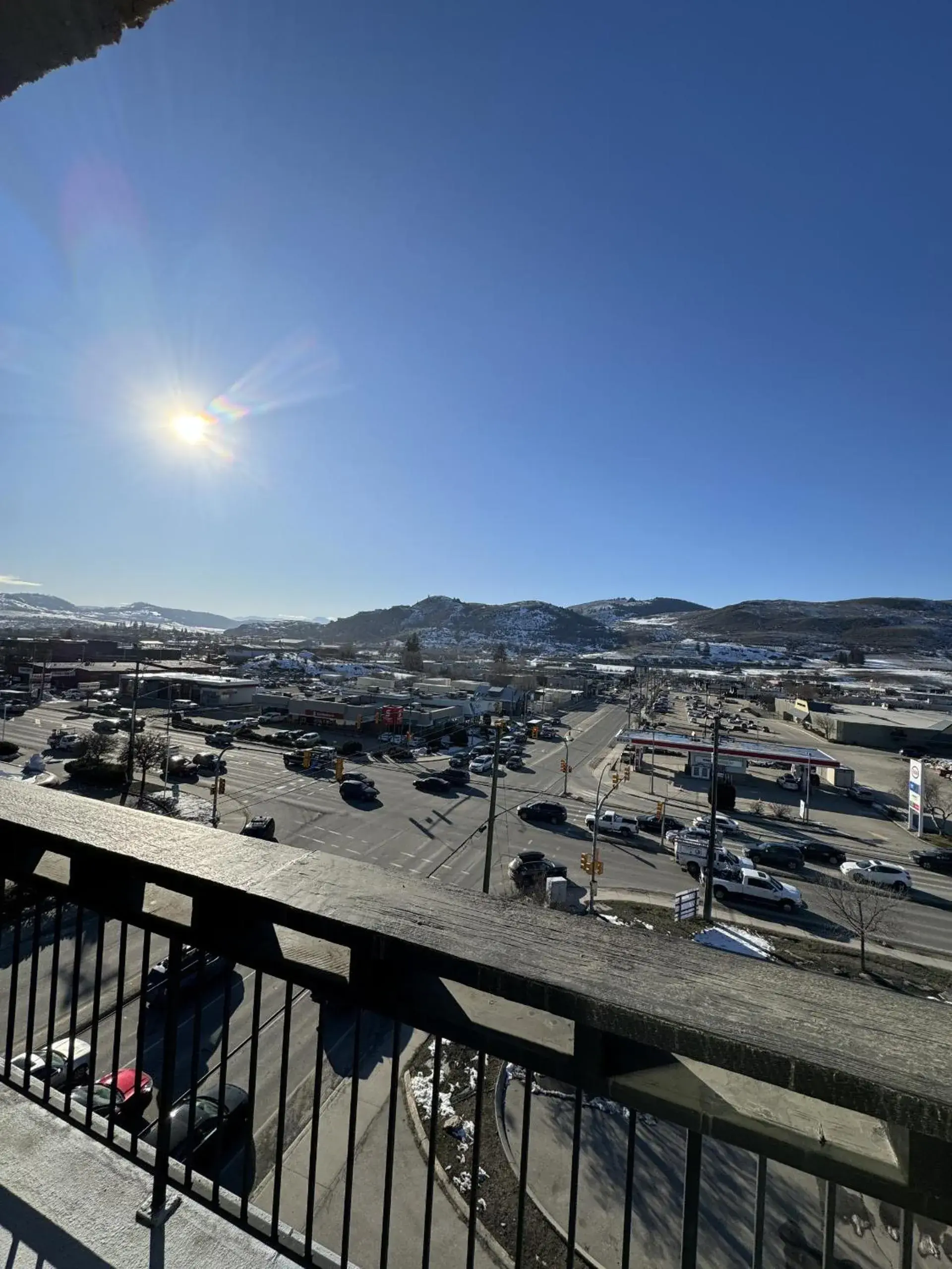 View (from property/room) in DIVYA SUTRA Riviera Plaza and Conference Centre, Vernon, BC