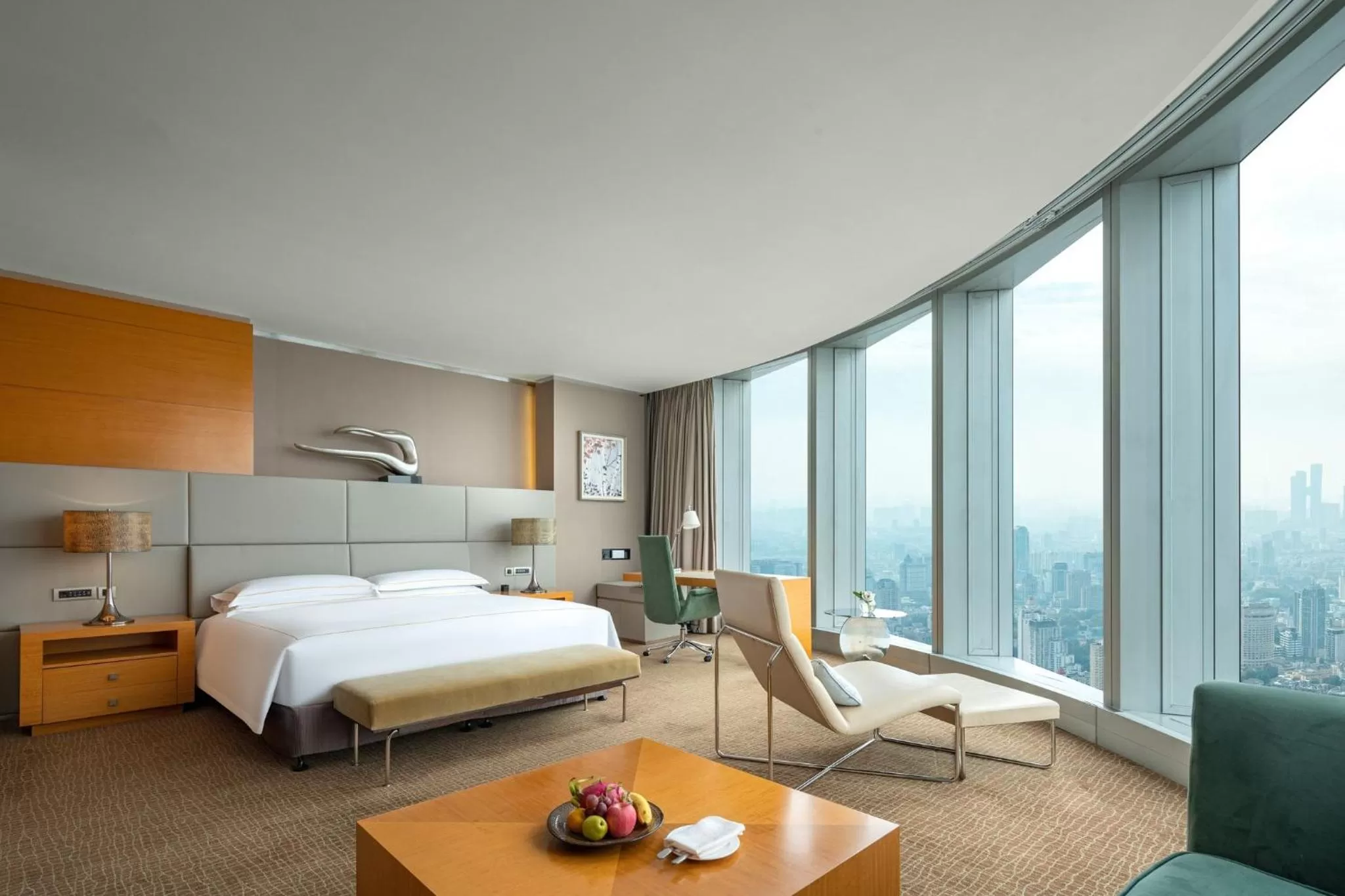Photo of the whole room, Bed in InterContinental Nanjing by IHG