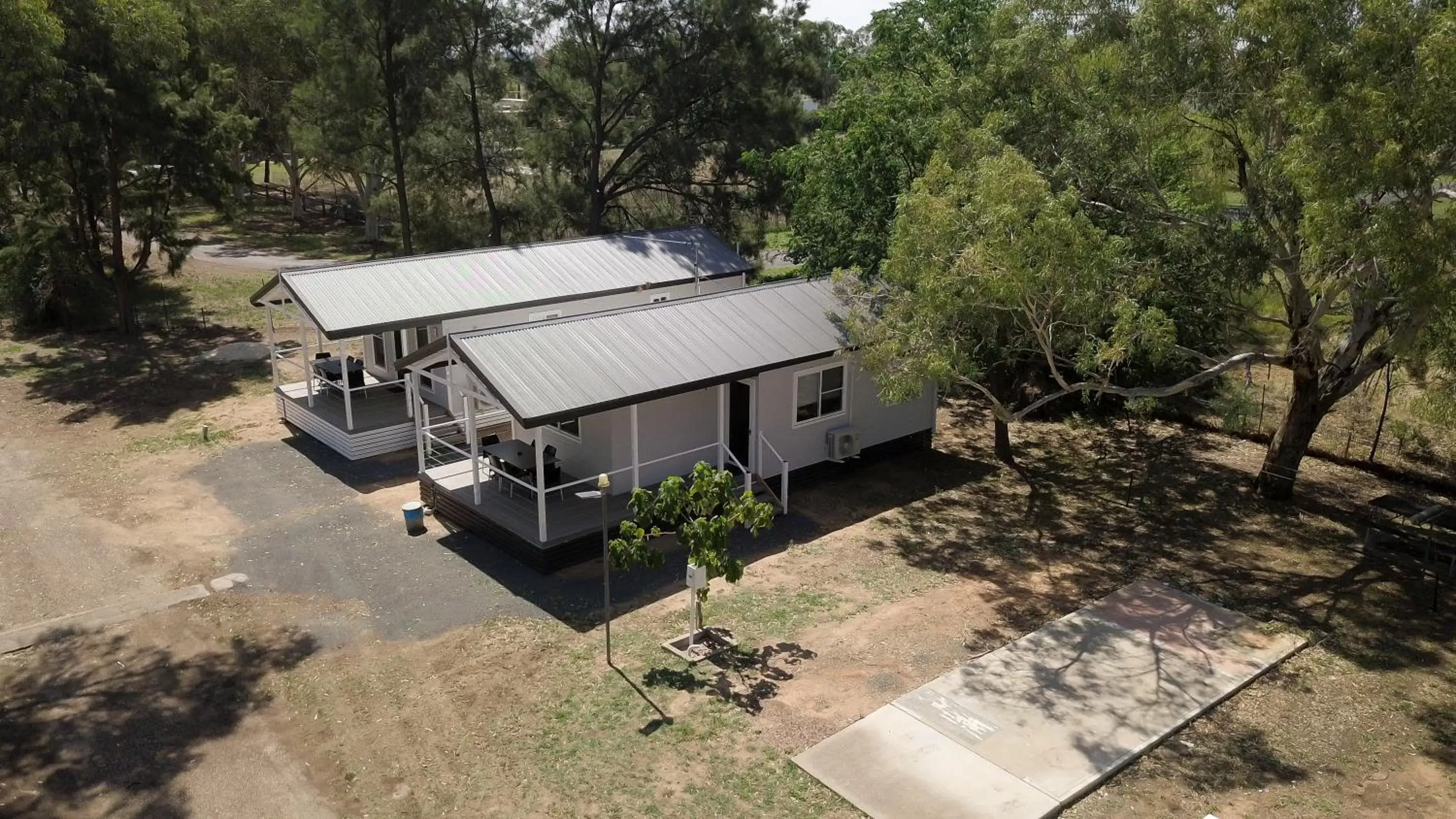 Bird's eye view, Bird's-eye View in Gulgong Tourist Park