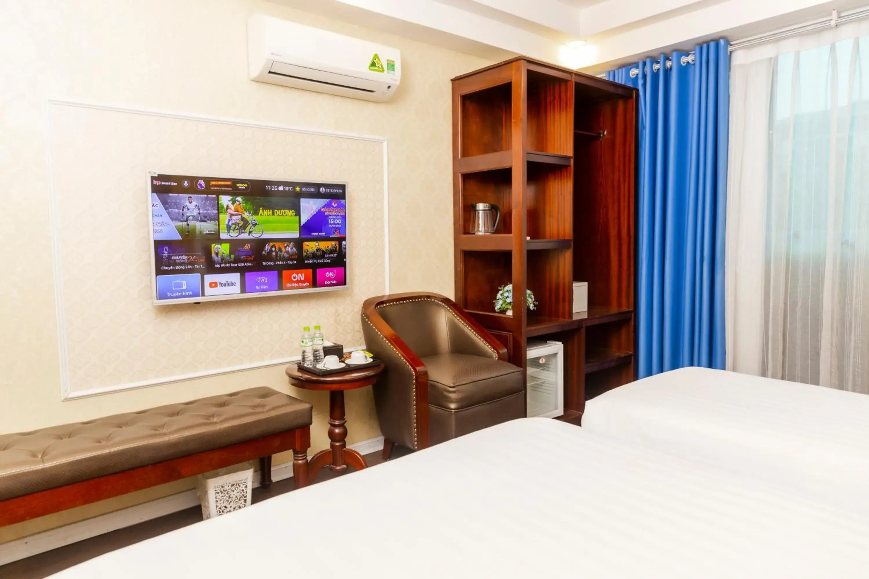 Bedroom, TV/Entertainment Center in Hanoi City Backpackers Hostel