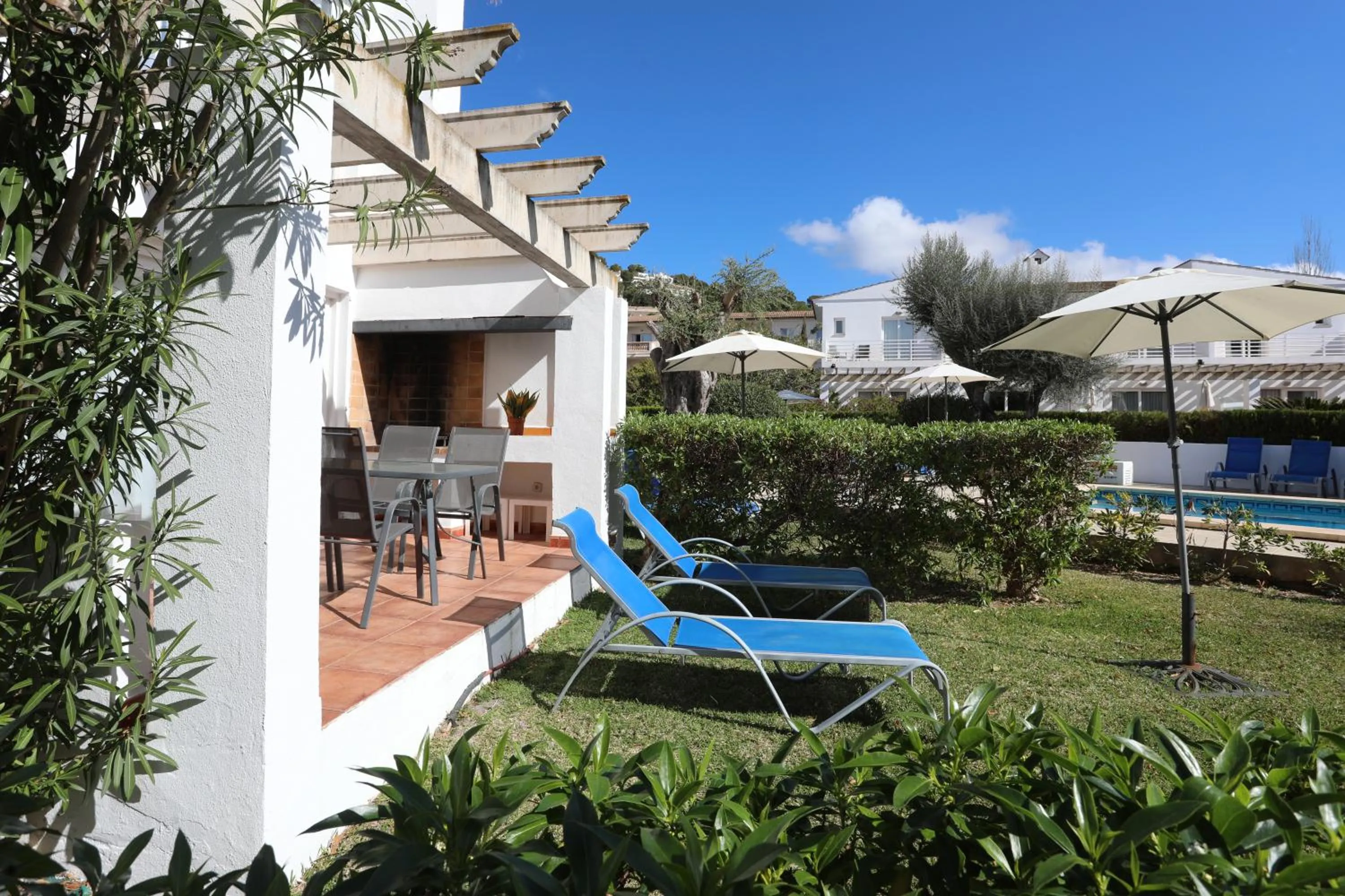 Patio in Hotel La Pergola Mallorca
