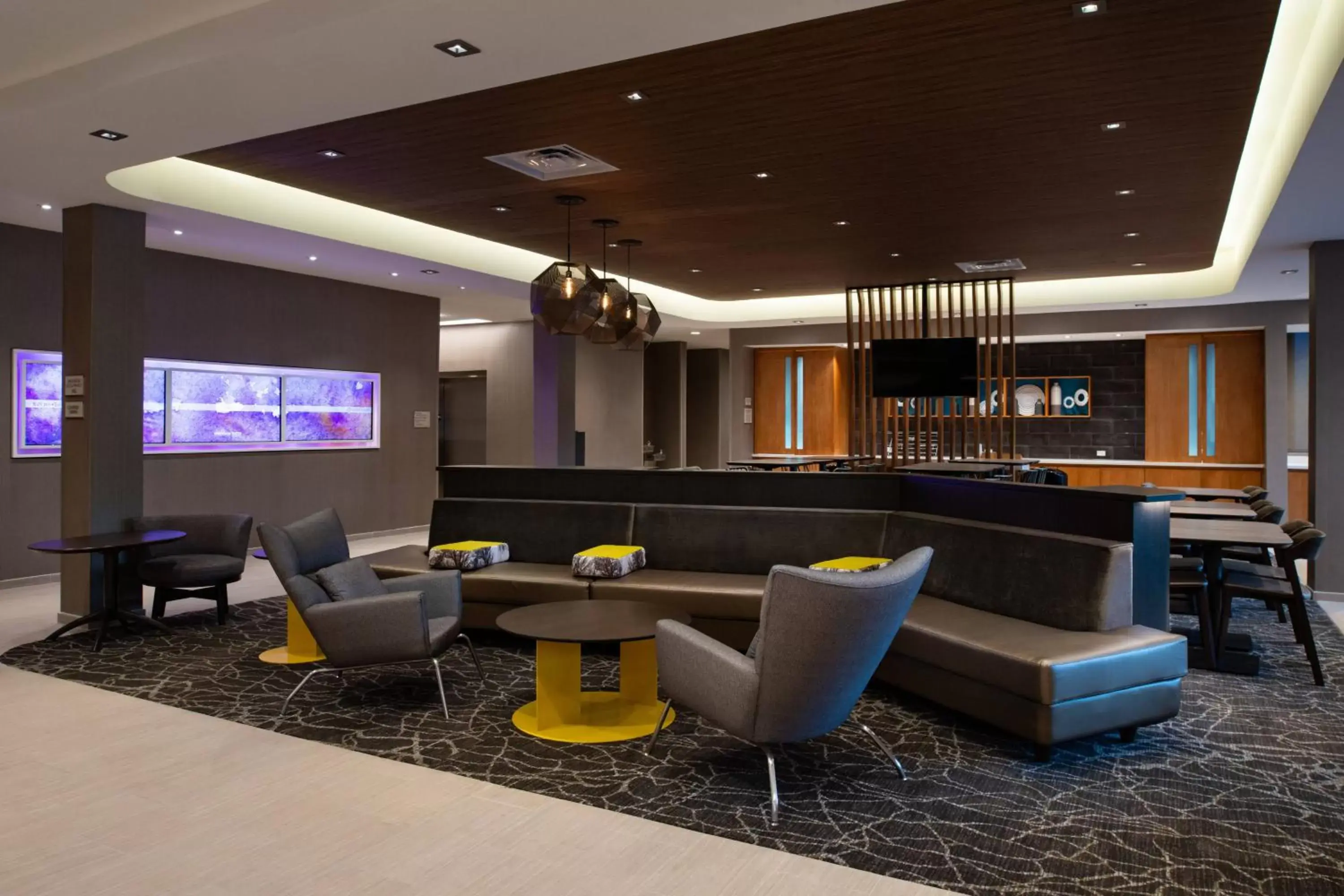 Lobby or reception, Lounge/Bar in SpringHill Suites by Marriott Elizabethtown