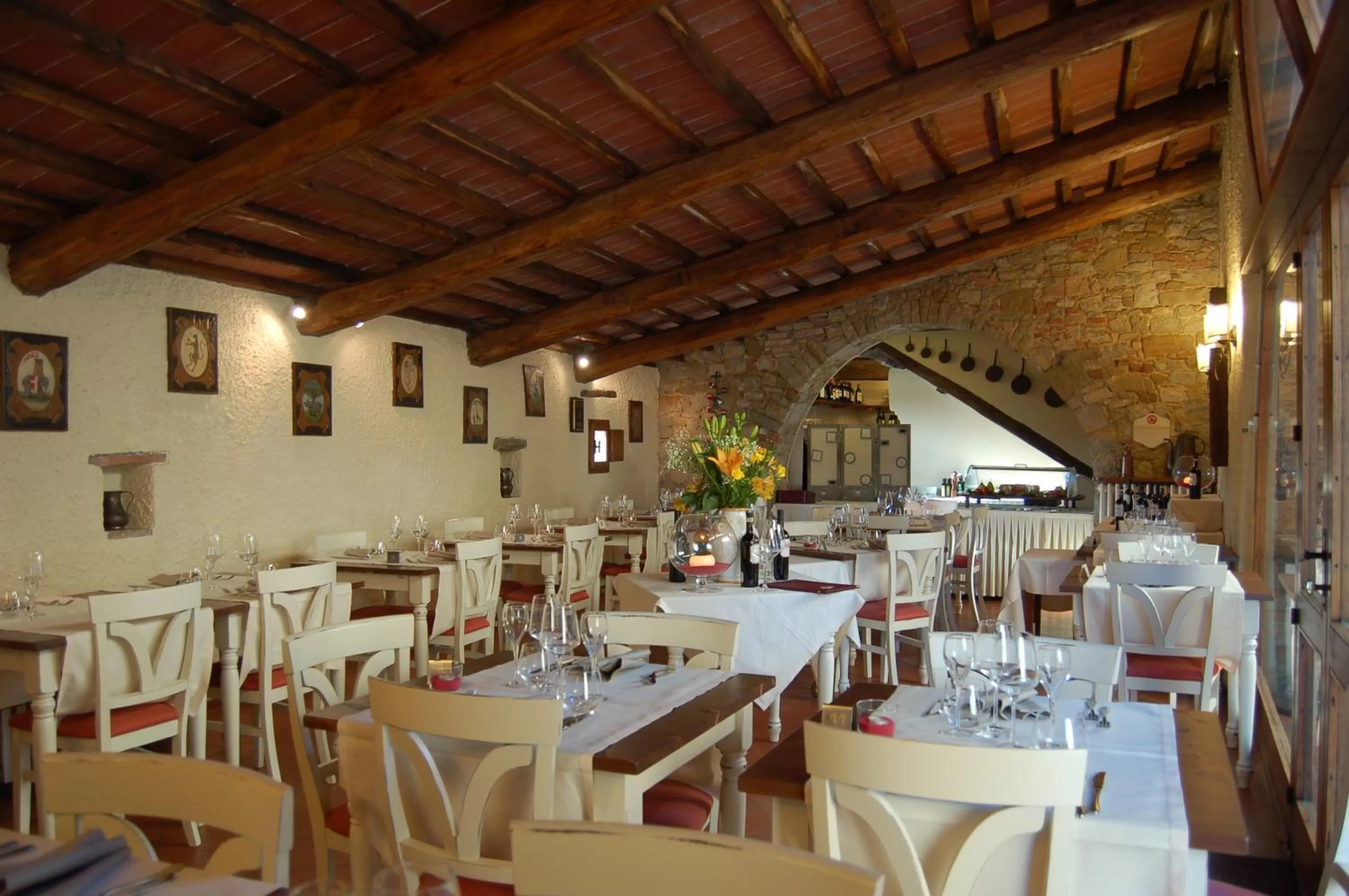 Restaurant/places to eat in Hotel Belvedere Di San Leonino