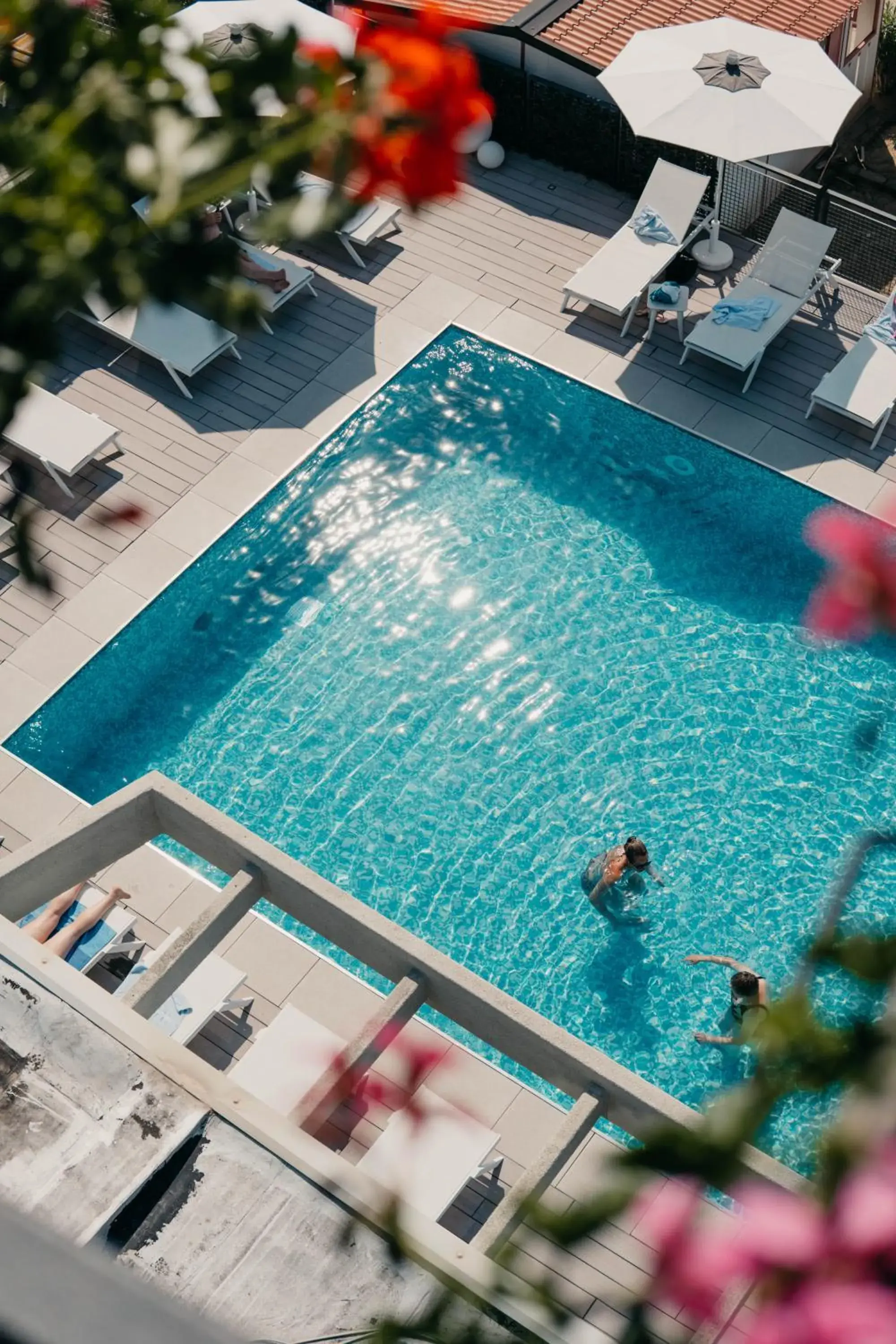 Swimming pool, Pool View in Hotel Adlon